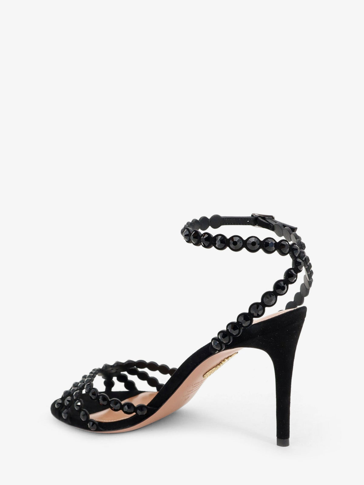 Aquazzura Women Tequila Sandals With Crystal Detail AQUAZZURA