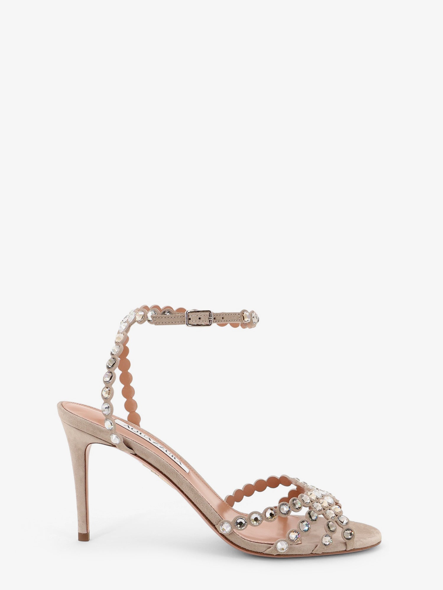 Aquazzura Women Tequila Sandals With Crystal Detail AQUAZZURA