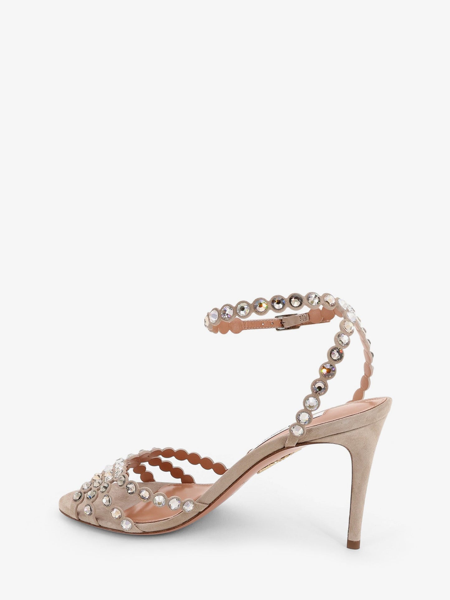 Aquazzura Women Tequila Sandals With Crystal Detail AQUAZZURA