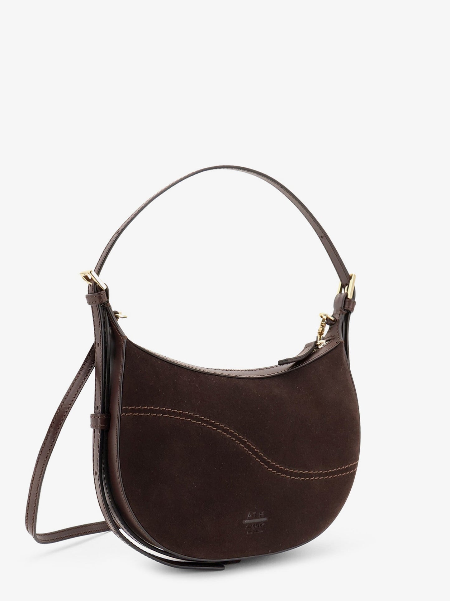 Atp Atelier Women Silea Suede Shoulder Bag ATP ATELIER
