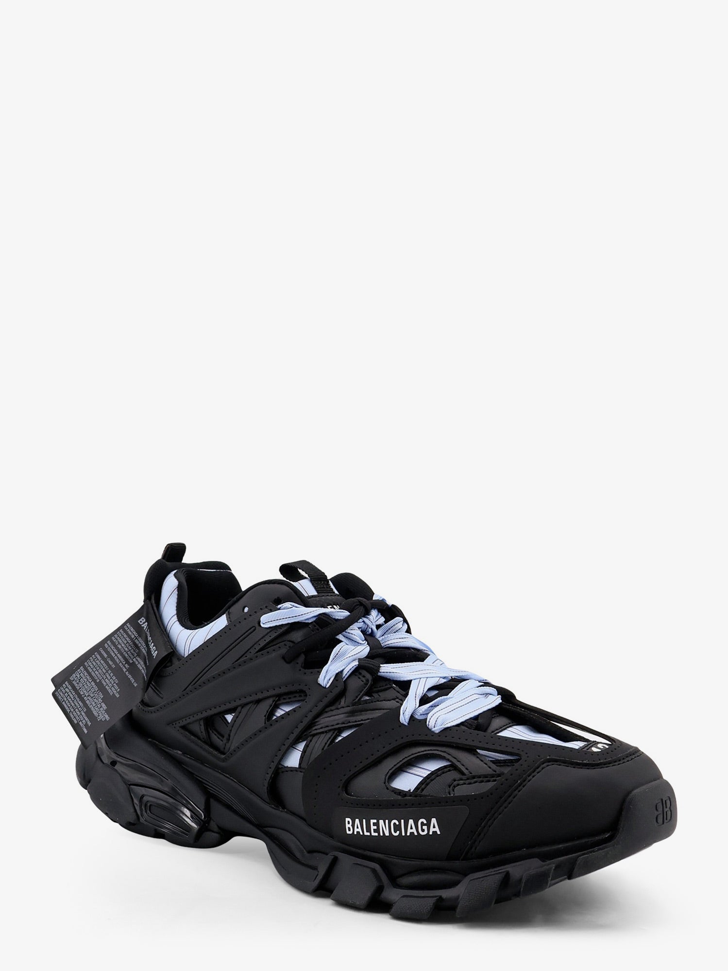Balenciaga Men Track Shirt Polyurethane Sneakers With Side Logo BALENCIAGA