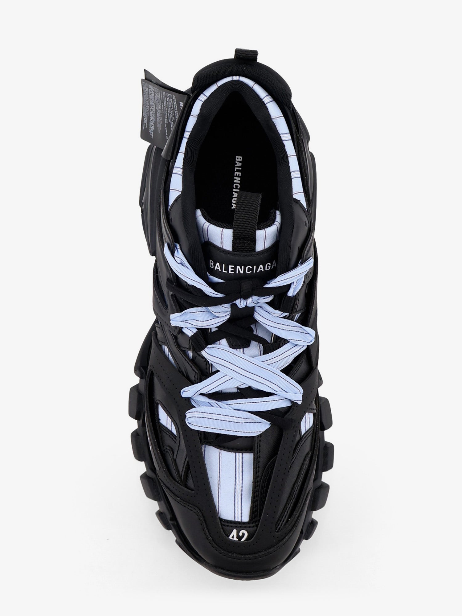 Balenciaga Men Track Shirt Polyurethane Sneakers With Side Logo BALENCIAGA