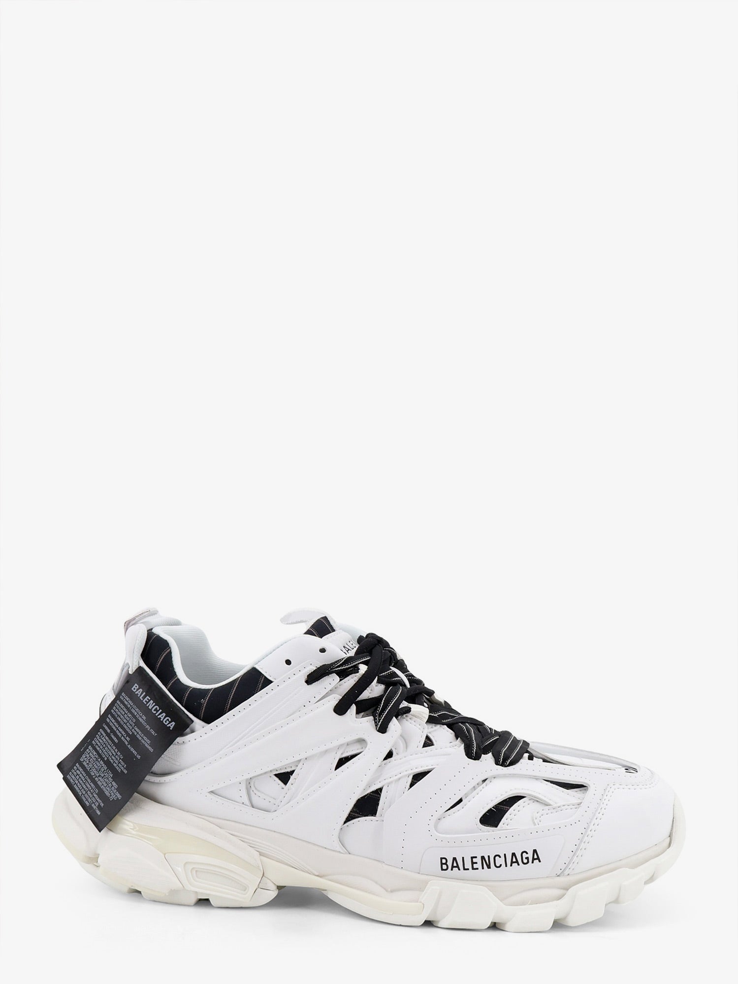 Balenciaga Men Track Shirt Polyurethane Sneakers With Side Logo BALENCIAGA