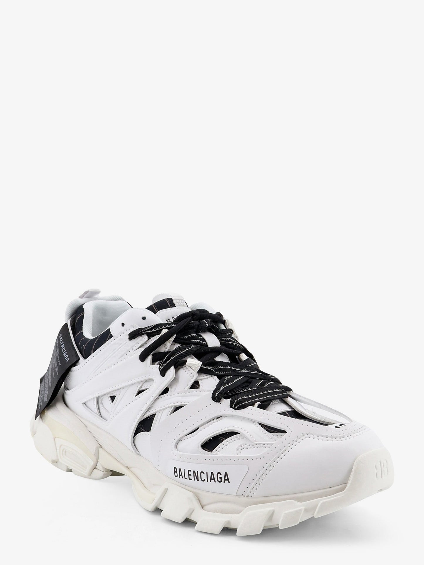 Balenciaga Men Track Shirt Polyurethane Sneakers With Side Logo BALENCIAGA