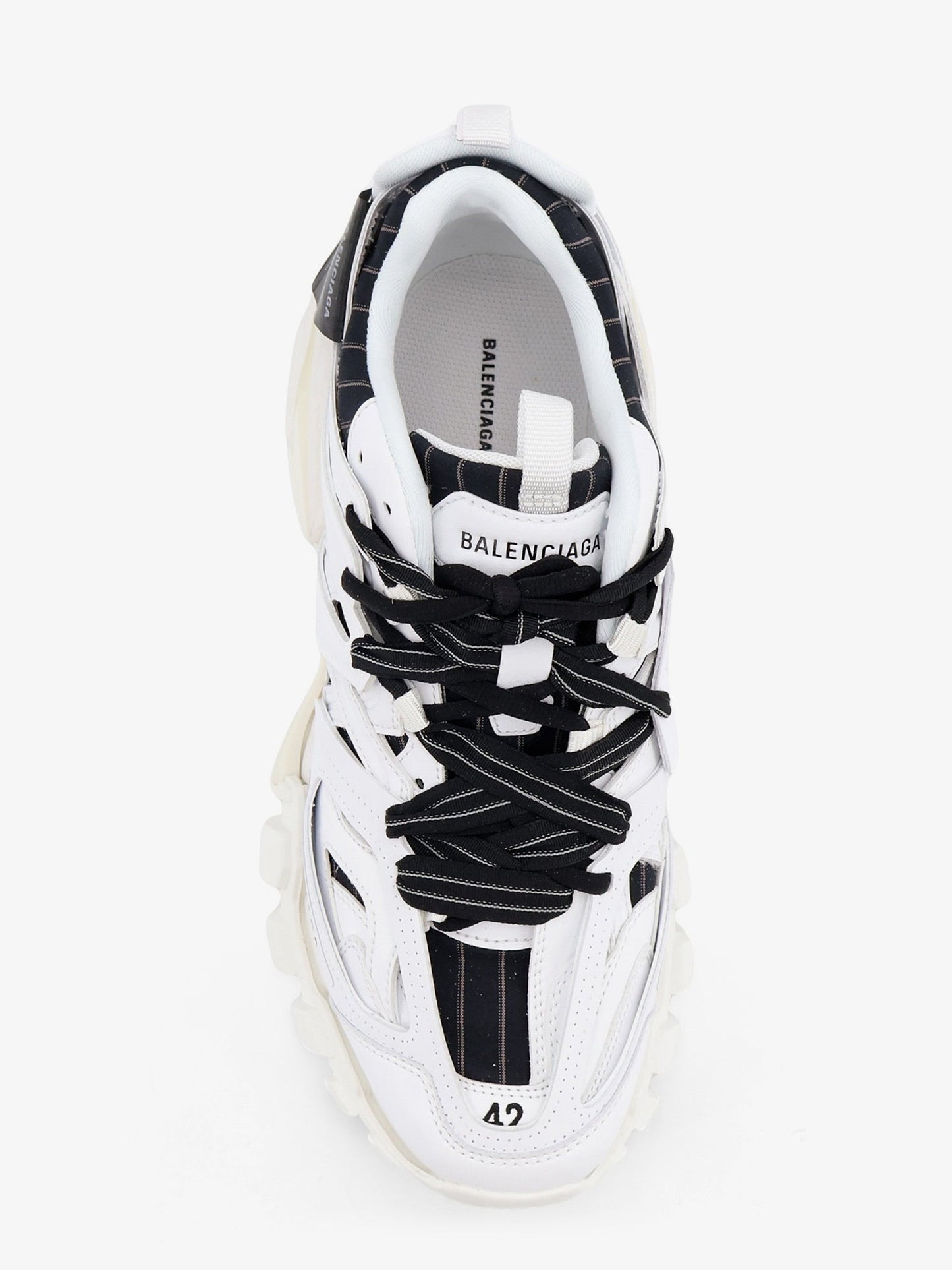 Balenciaga Men Track Shirt Polyurethane Sneakers With Side Logo BALENCIAGA