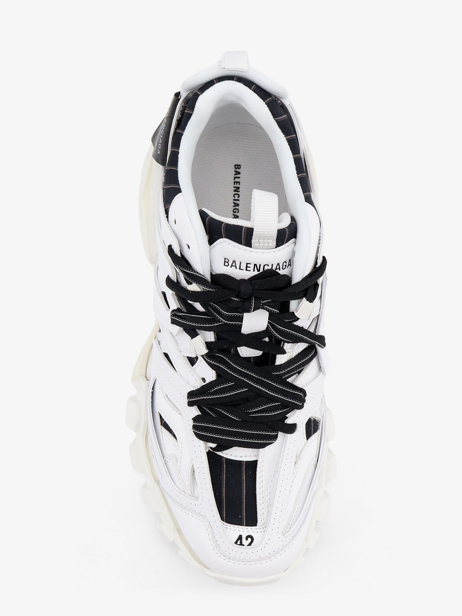 Balenciaga Men Track Shirt Polyurethane Sneakers With Side Logo BALENCIAGA