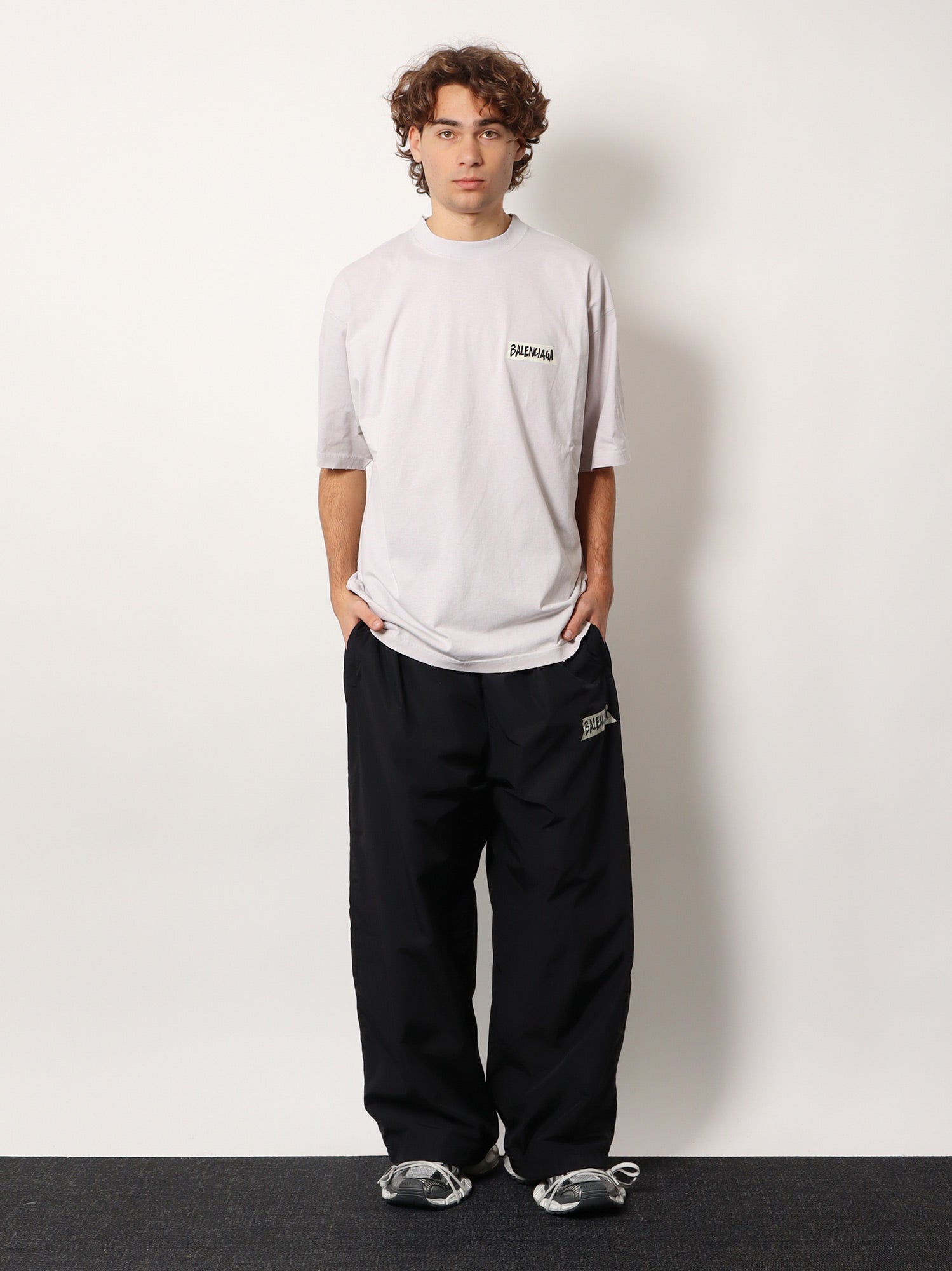 Balenciaga Men Cotton T-Shirt BALENCIAGA