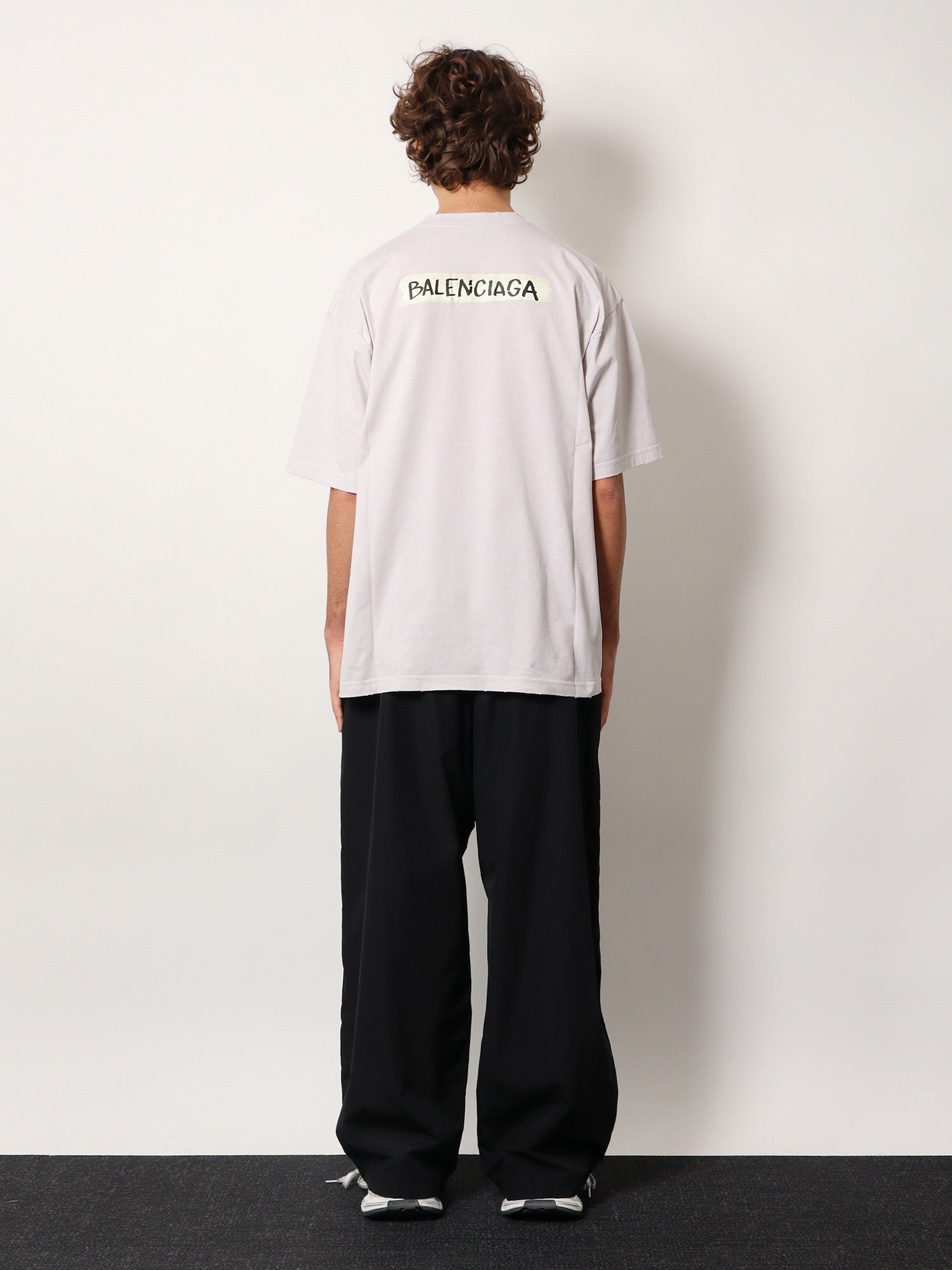 Balenciaga Men Cotton T-Shirt BALENCIAGA