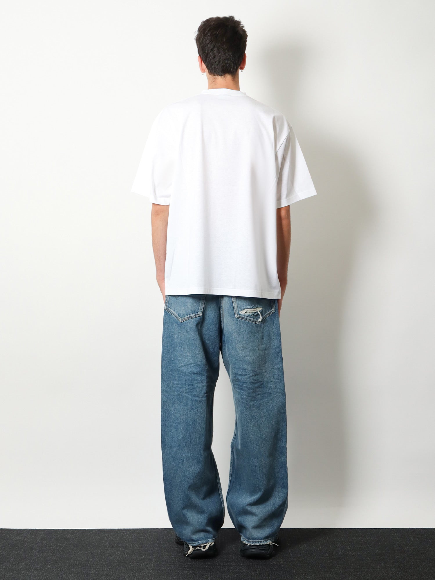 Balenciaga Men The Window Cotton T-Shirt BALENCIAGA
