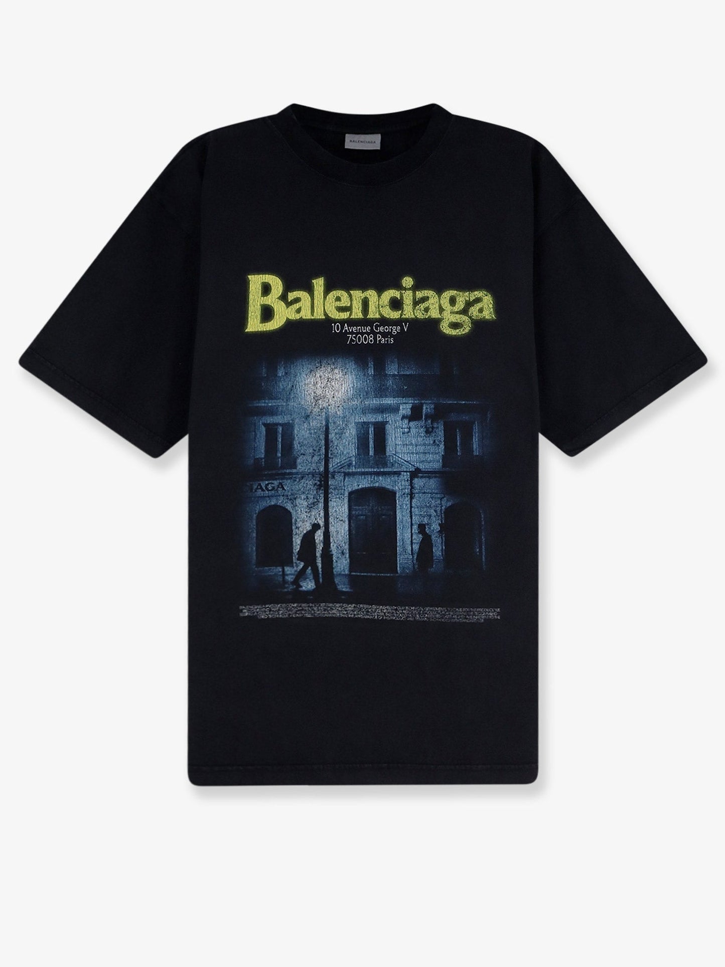 Balenciaga Men The Address Cotton T-Shirt BALENCIAGA