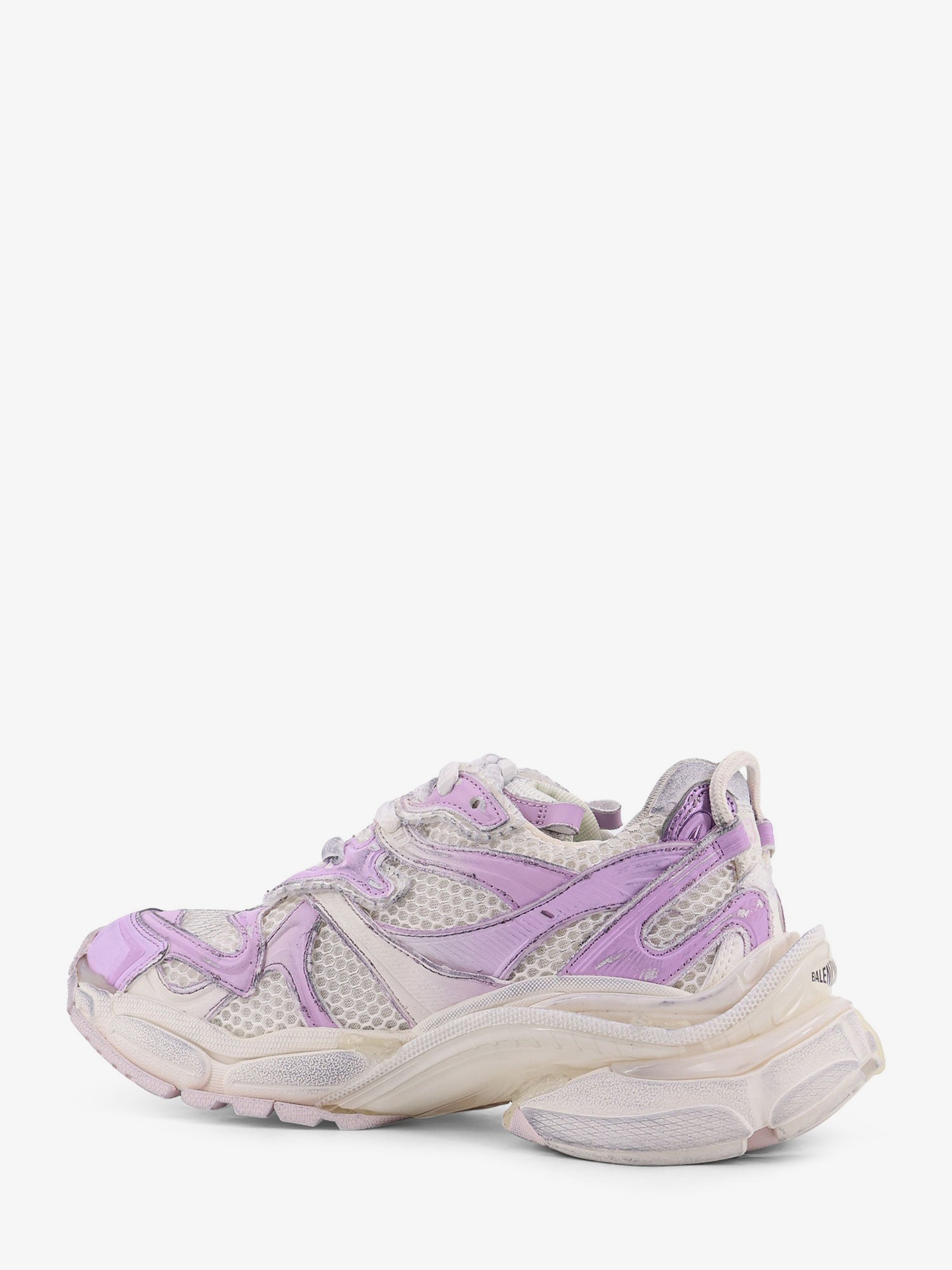 Balenciaga Women Nylon And Mesh Runner 2 Sneakers BALENCIAGA