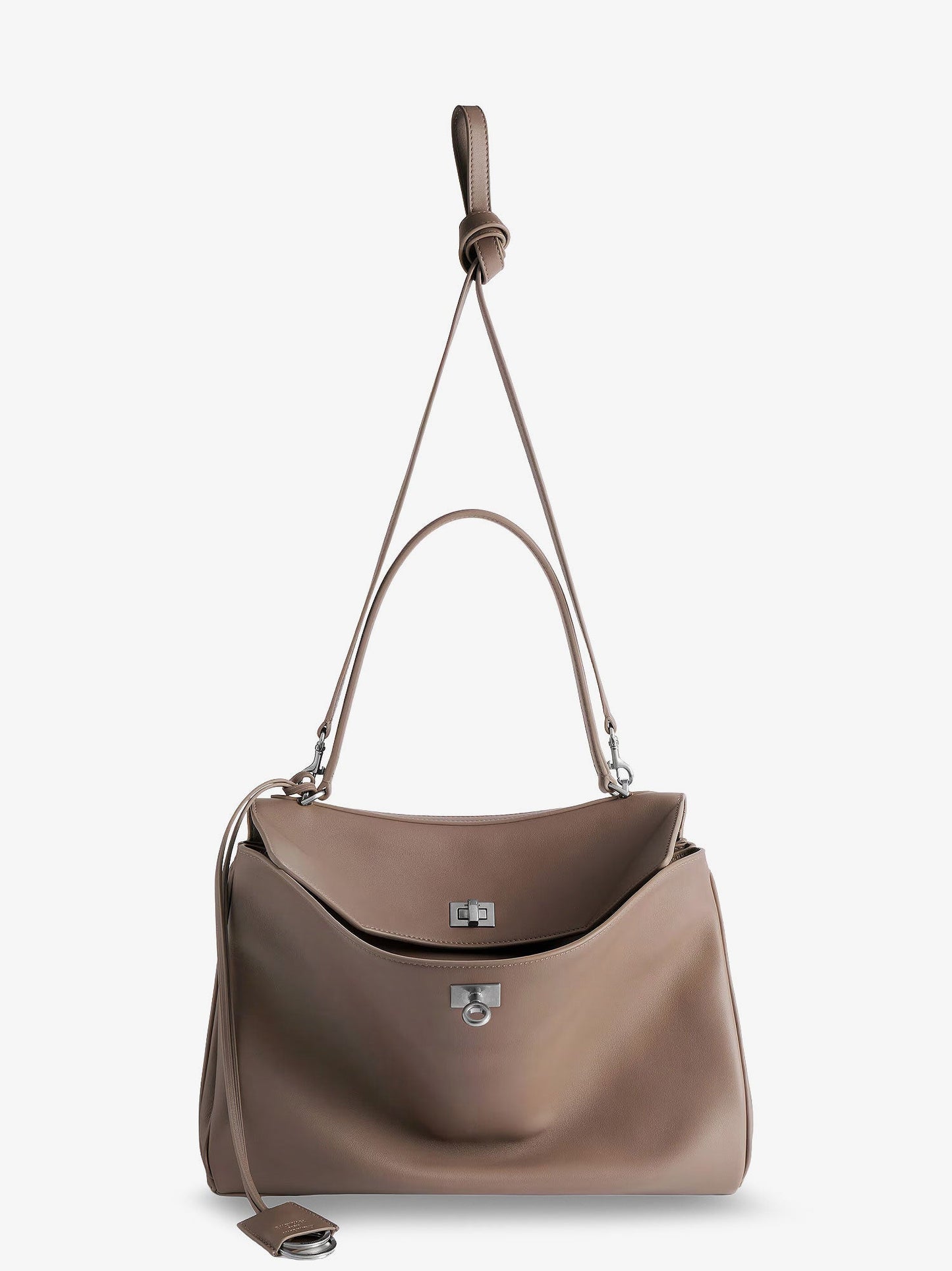 Balenciaga Women Rodeo Medium Leather Crossbody Bag BALENCIAGA