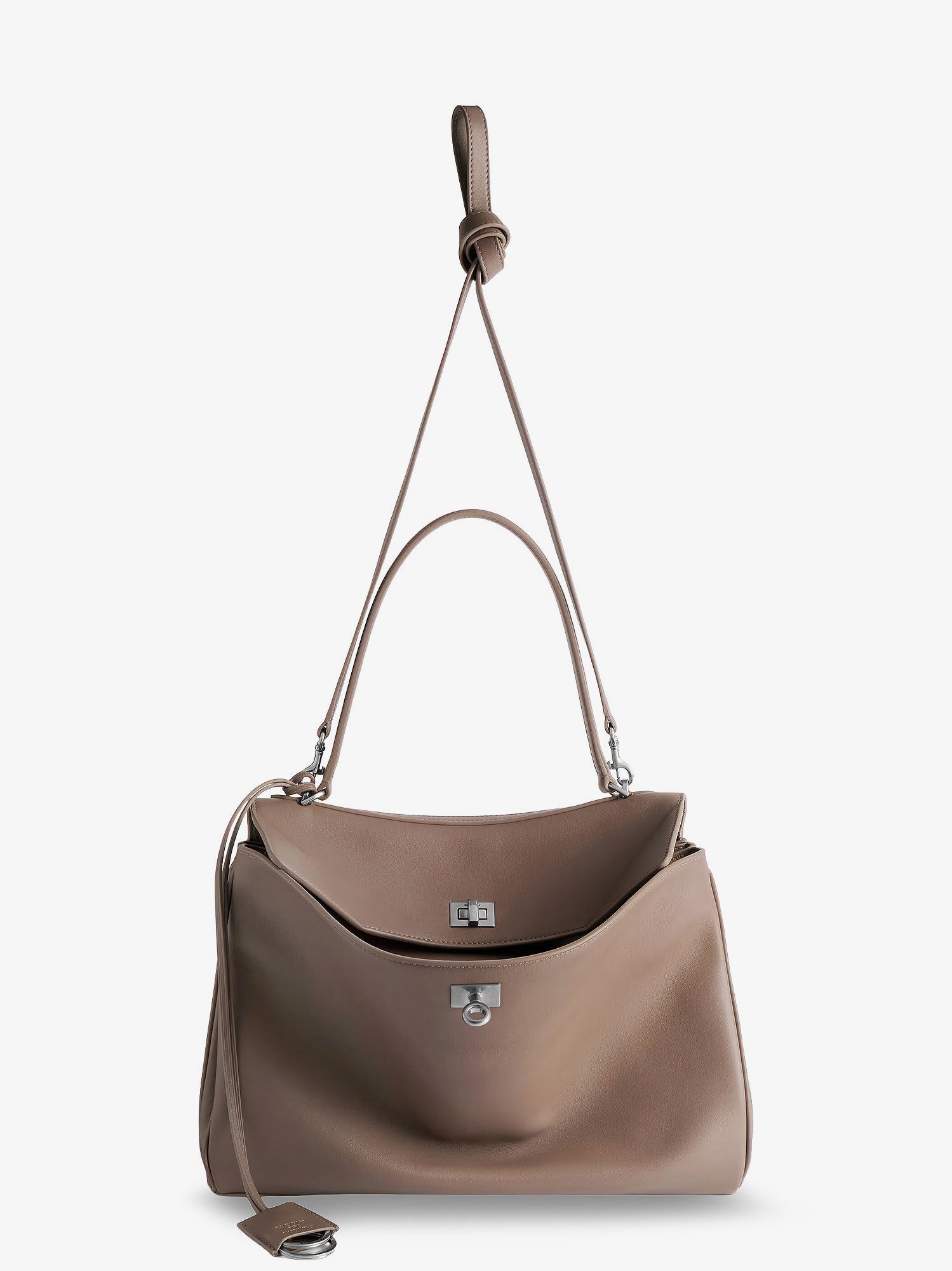 Balenciaga Women Rodeo Medium Leather Crossbody Bag BALENCIAGA