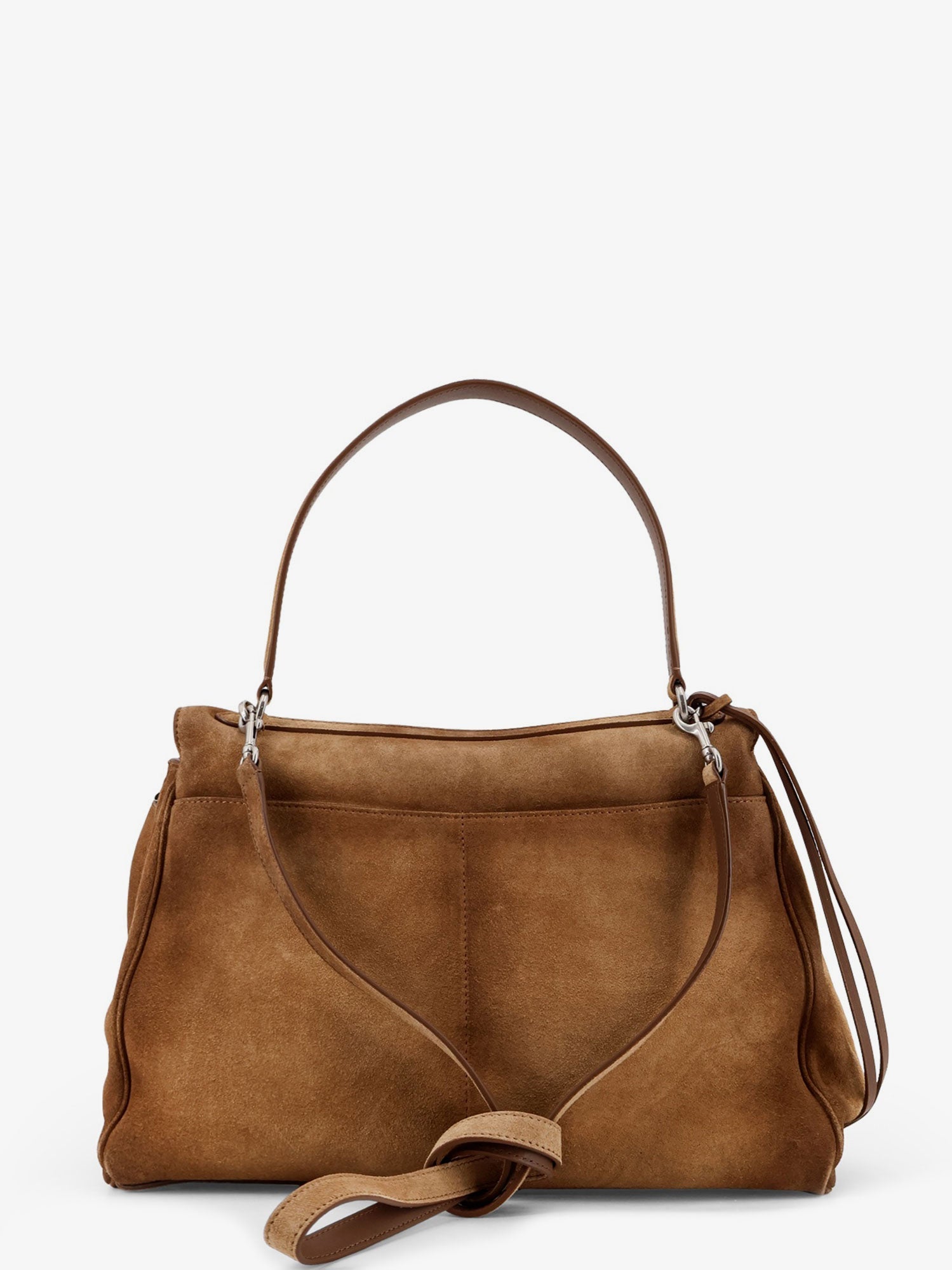 Balenciaga Women Rodeo M Suede Shoulder Bag BALENCIAGA