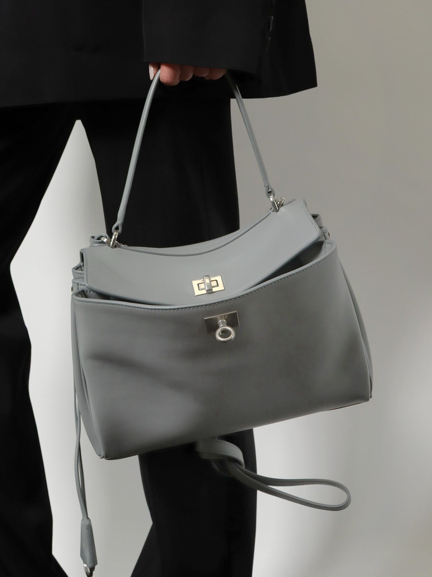 Balenciaga Women Rodeo Leather Crossbody Bag BALENCIAGA