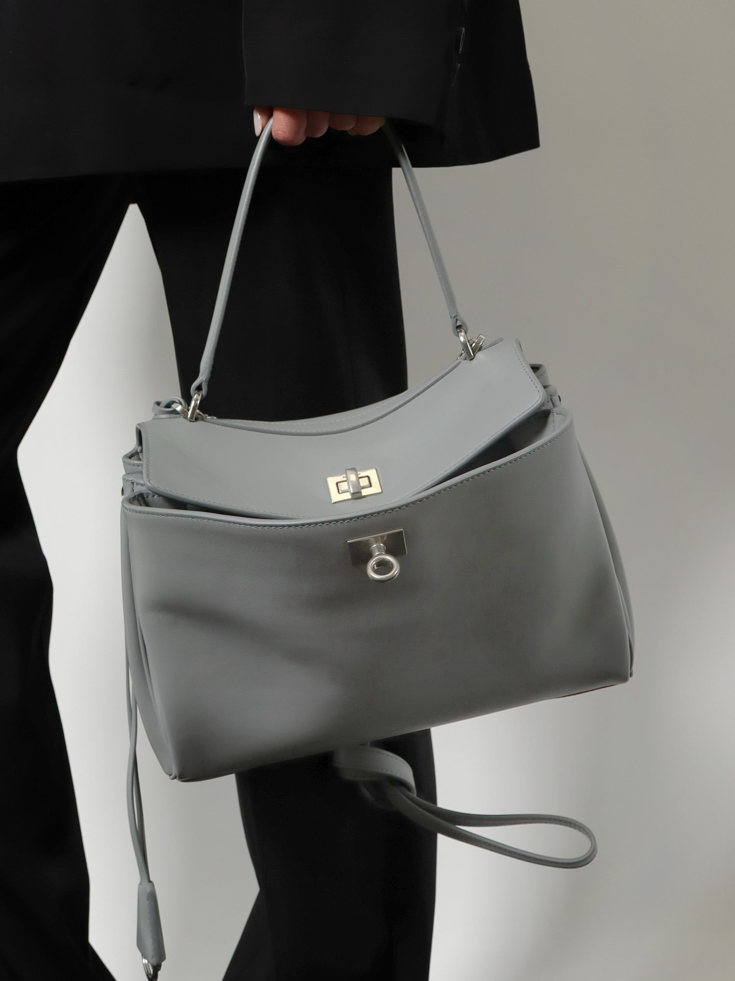 Balenciaga Women Rodeo Leather Crossbody Bag BALENCIAGA