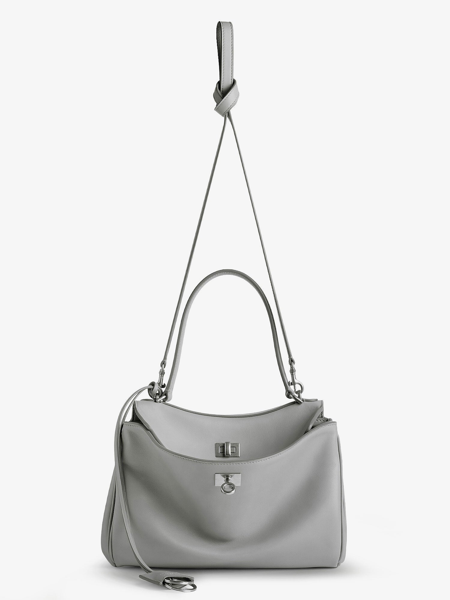 Balenciaga Women Rodeo Leather Crossbody Bag BALENCIAGA