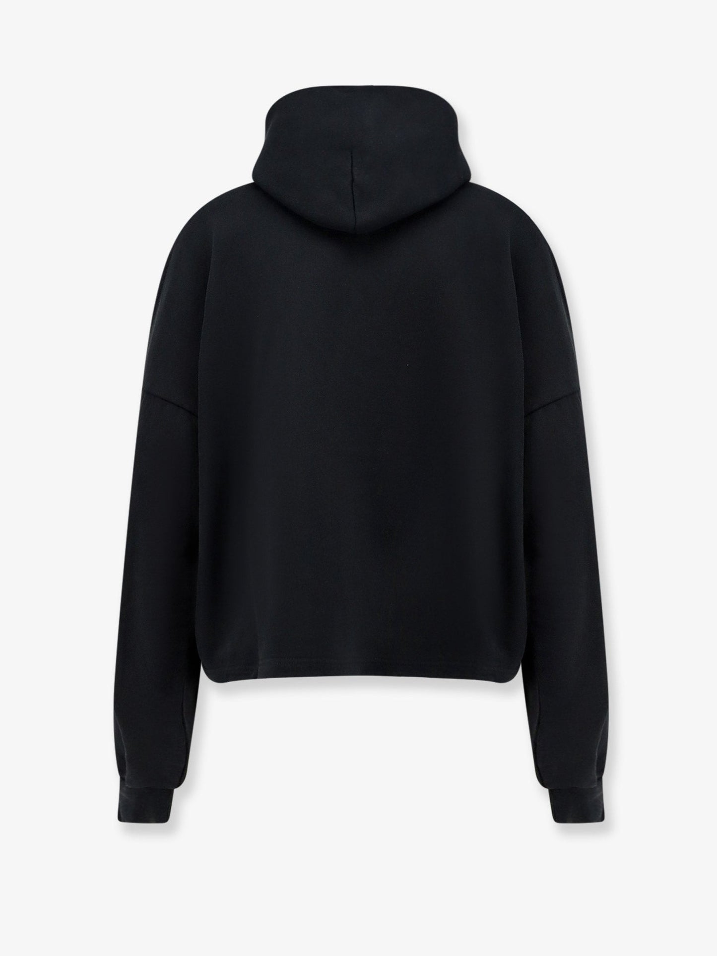 Balenciaga Women Cropped Cotton Sweatshirt BALENCIAGA