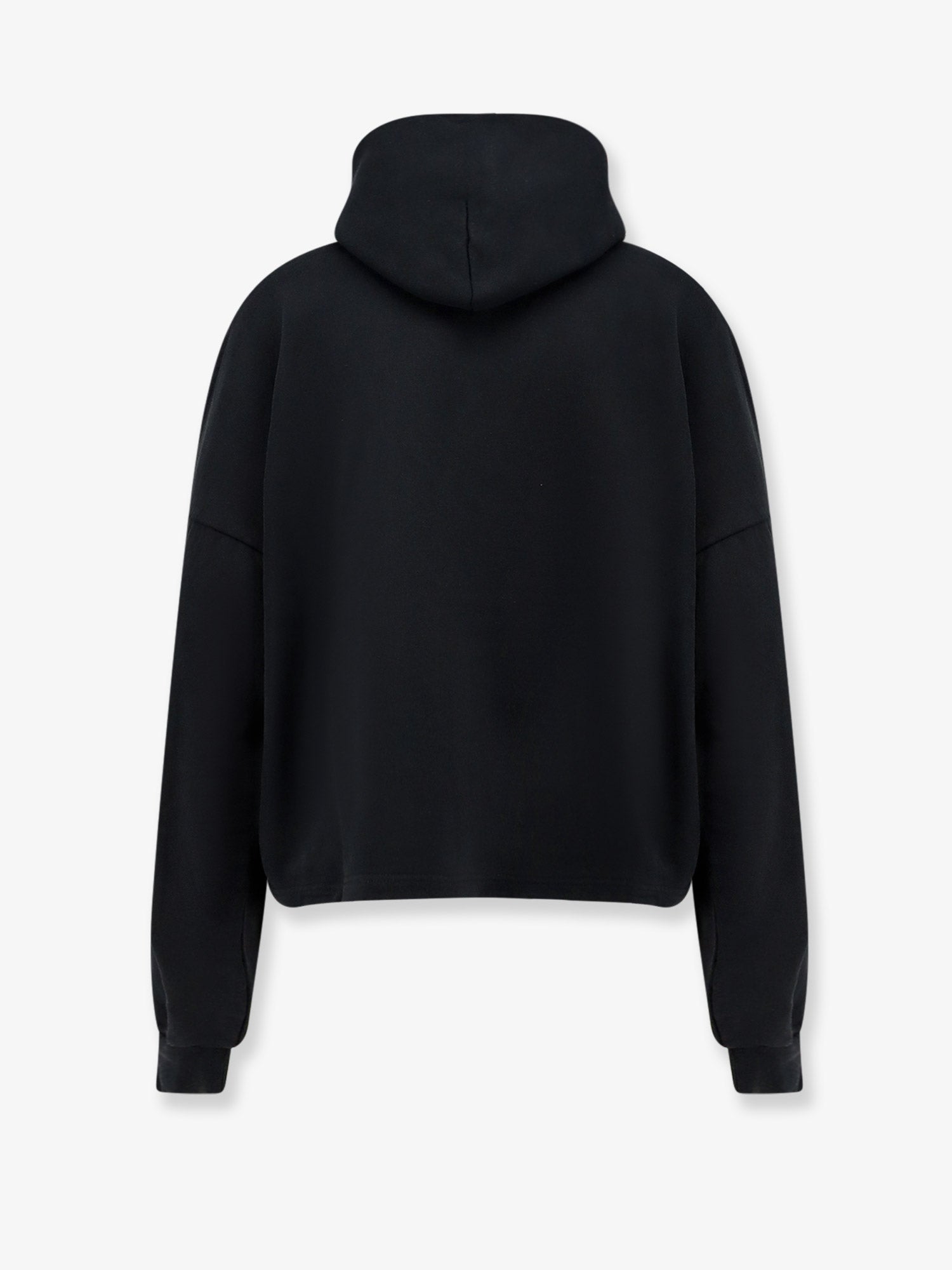 Balenciaga Women Cropped Cotton Sweatshirt BALENCIAGA
