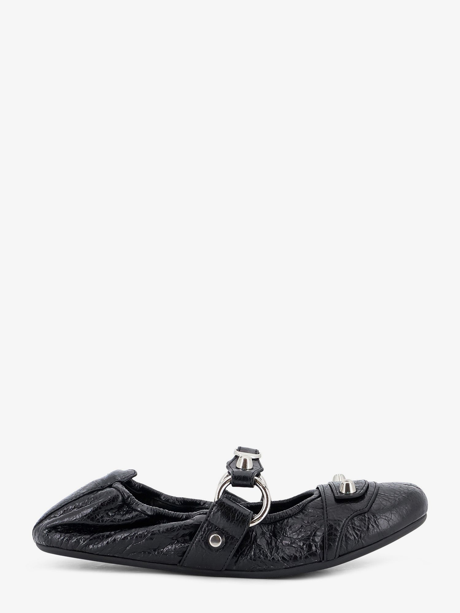 Balenciaga Women City Flat L005 Leather Ballerinas BALENCIAGA