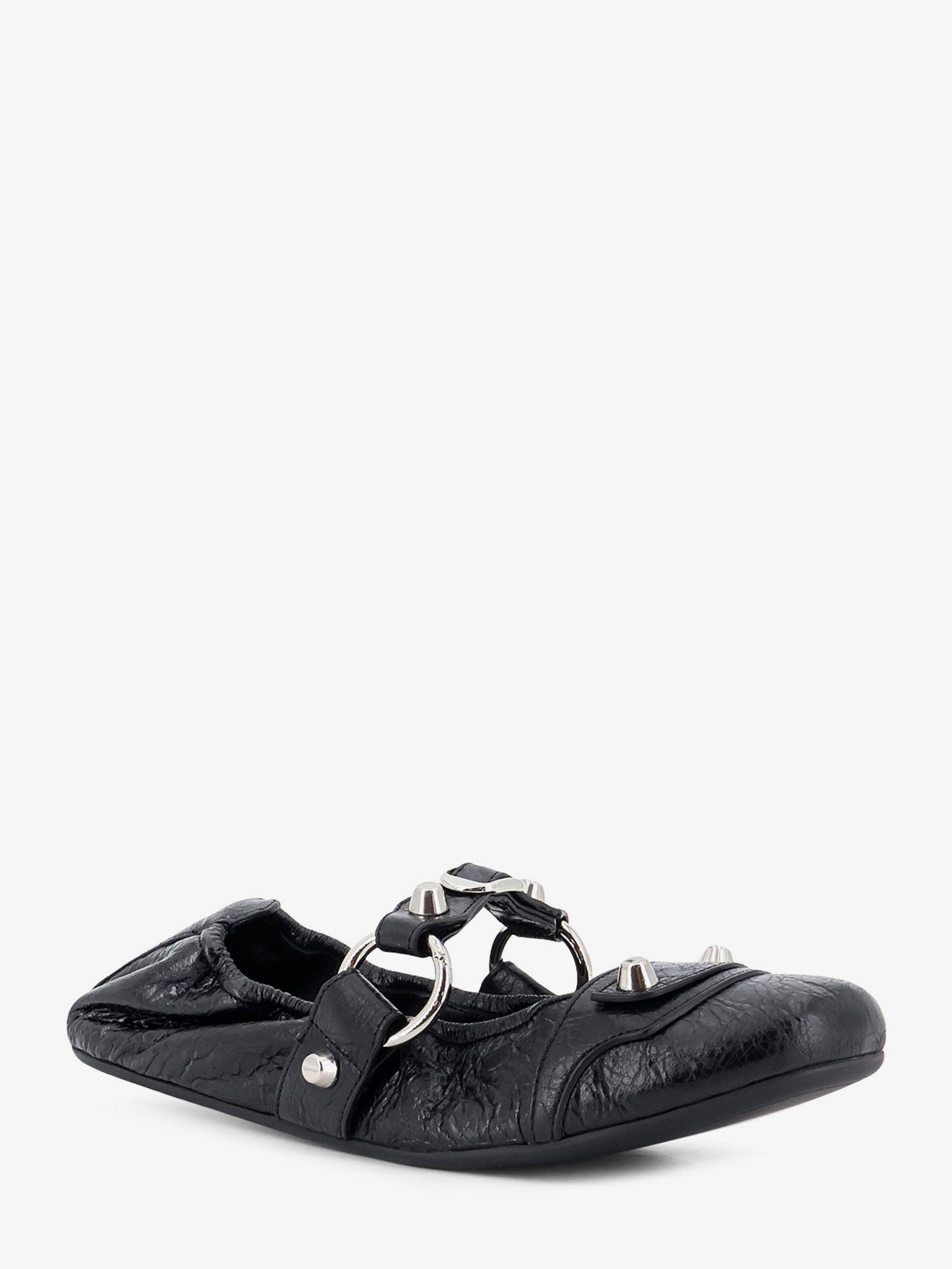 Balenciaga Women City Flat L005 Leather Ballerinas BALENCIAGA