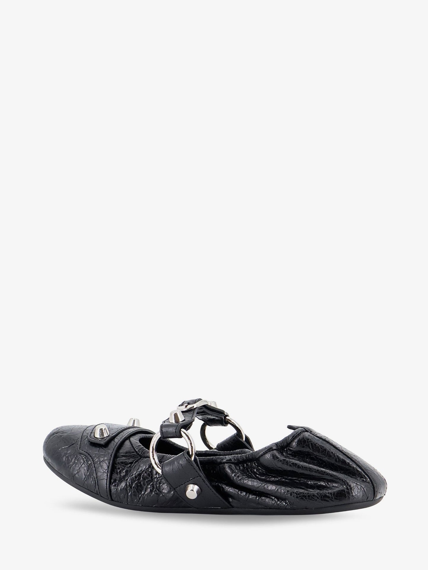 Balenciaga Women City Flat L005 Leather Ballerinas BALENCIAGA
