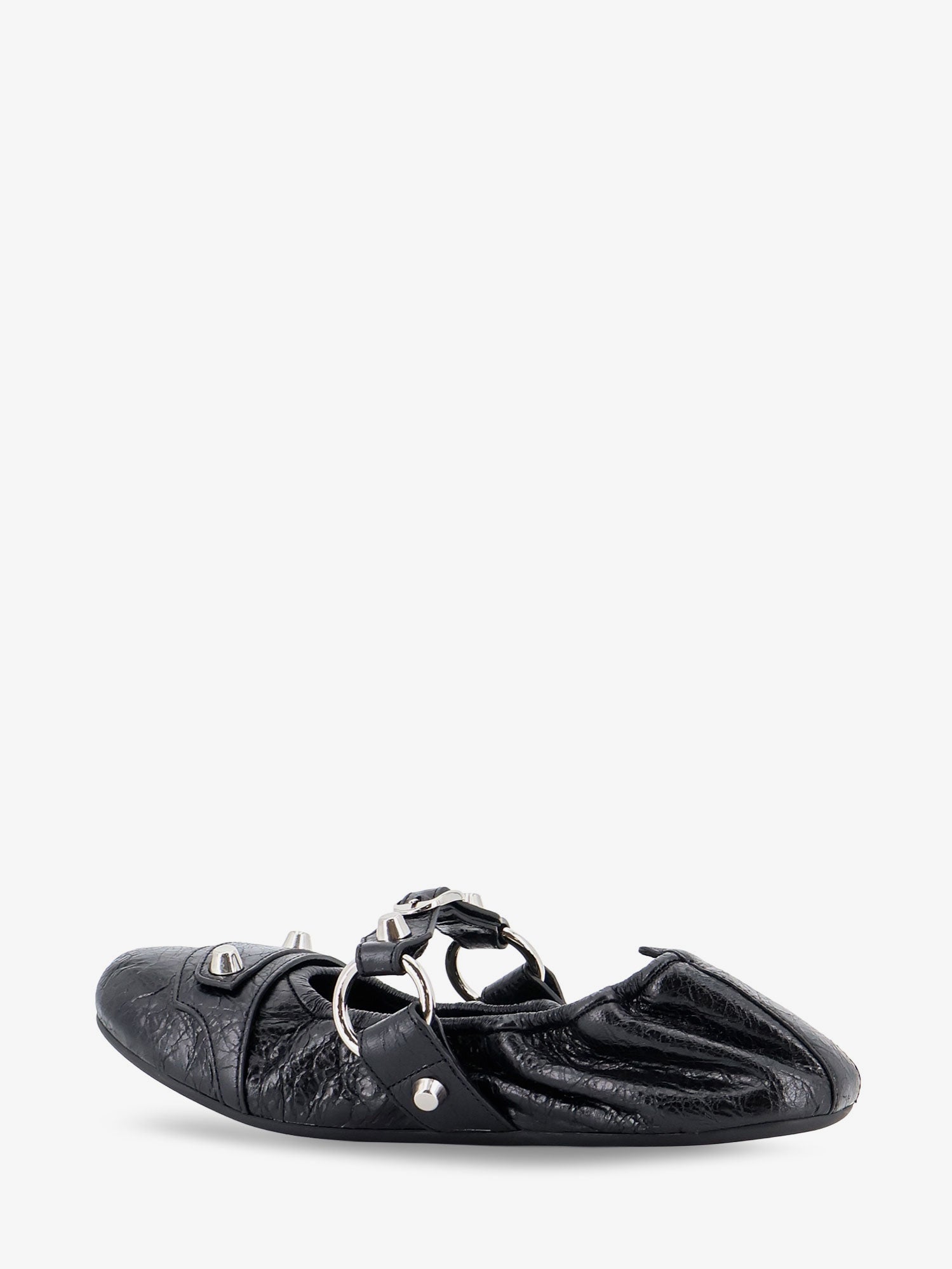 Balenciaga Women City Flat L005 Leather Ballerinas BALENCIAGA