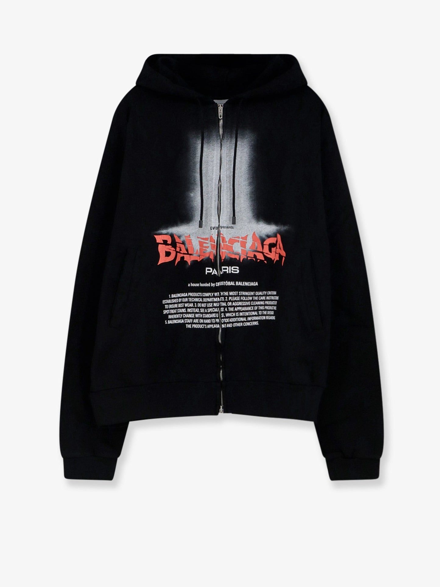 Balenciaga Men The Door Cotton Sweatshirt BALENCIAGA