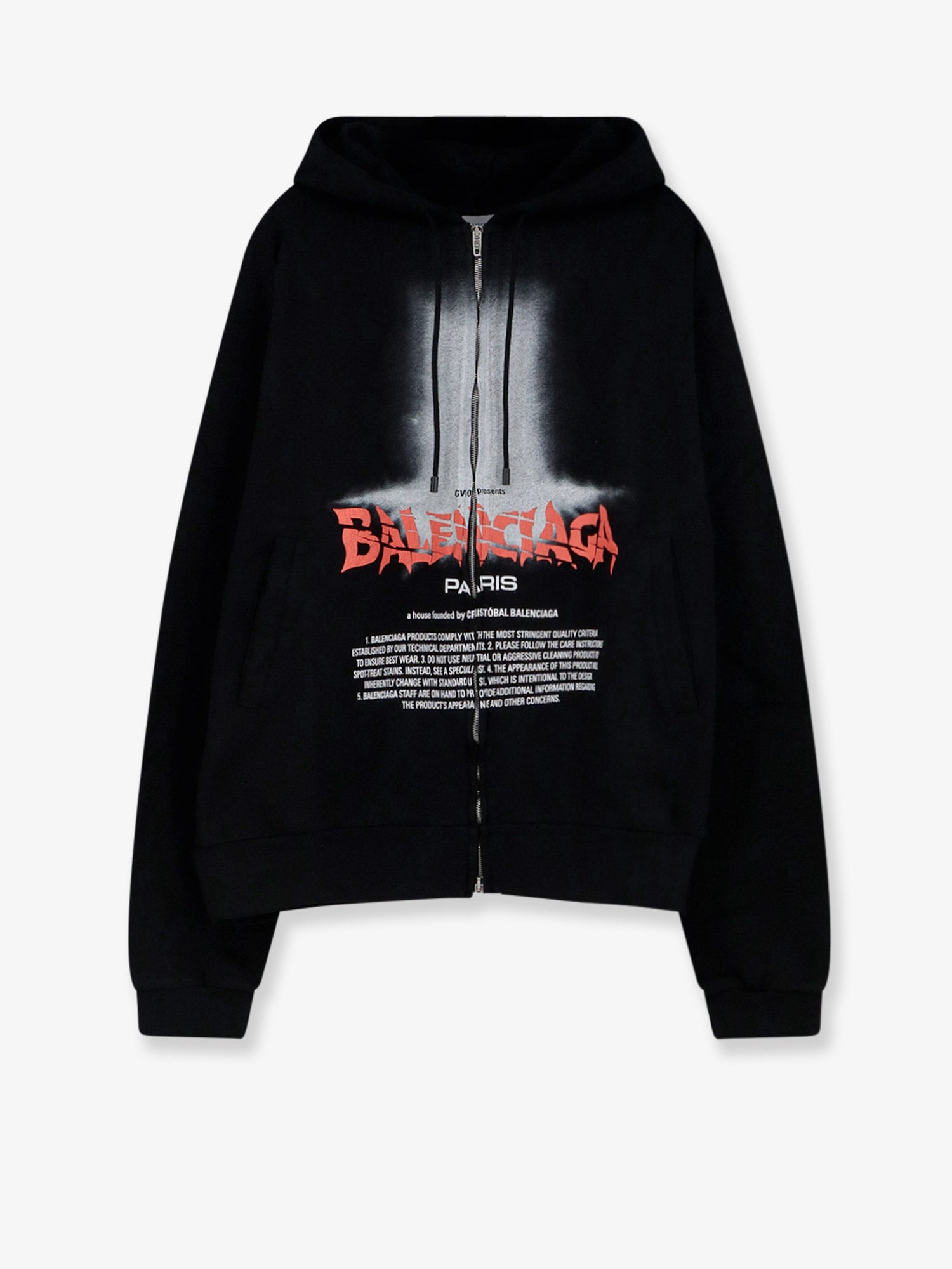 Balenciaga Men The Door Cotton Sweatshirt BALENCIAGA