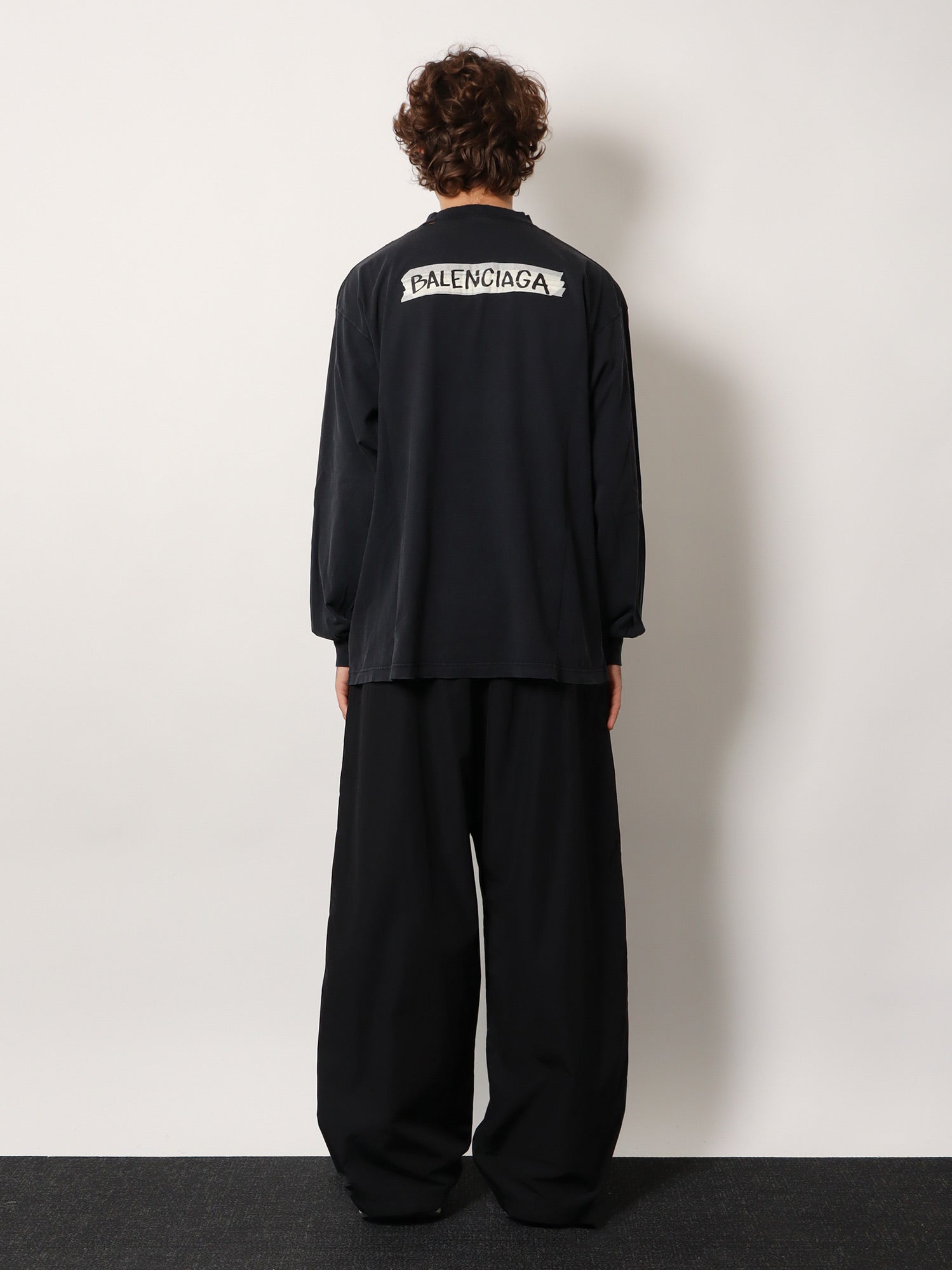 Balenciaga Men Cotton T-Shirt BALENCIAGA