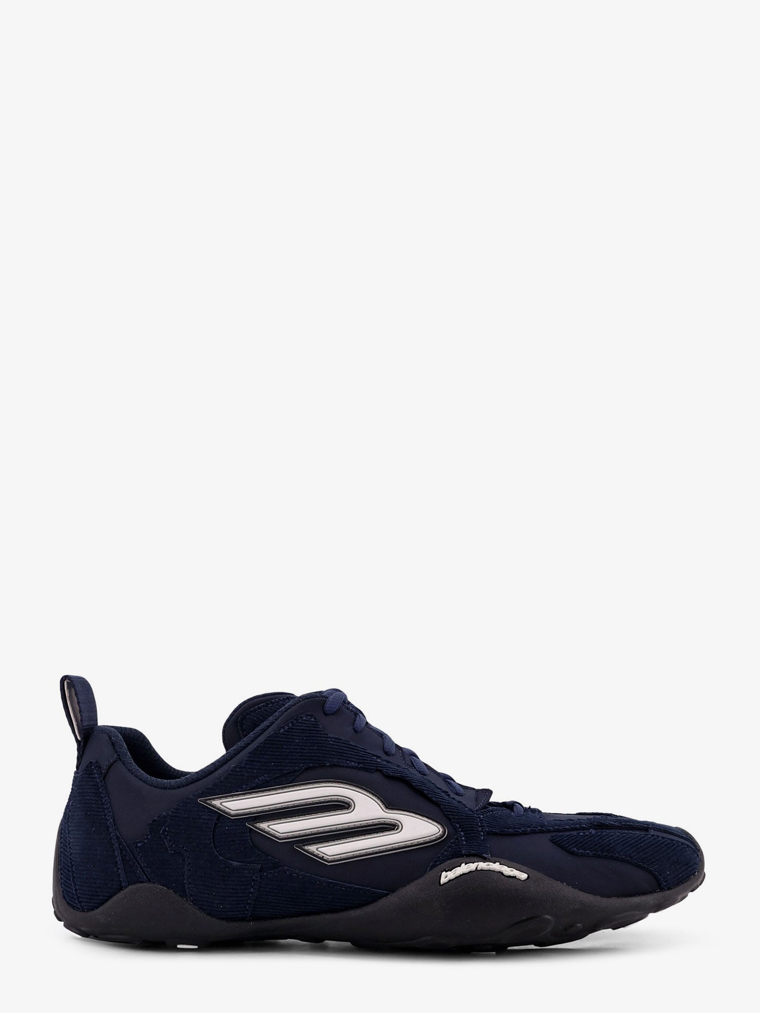 Balenciaga Men Monday Ultra Sneakers With Velvet Inserts BALENCIAGA