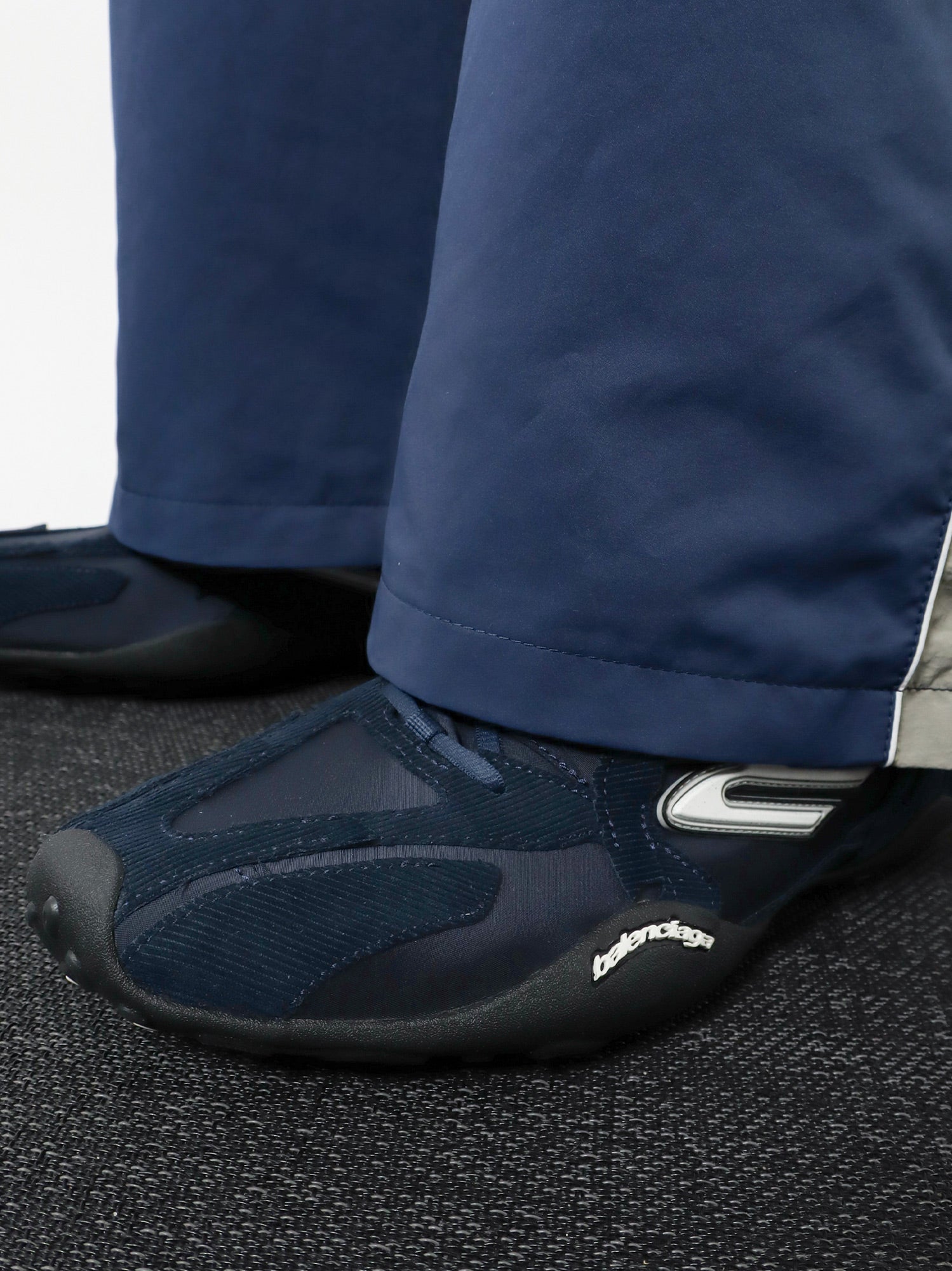 Balenciaga Men Monday Ultra Sneakers With Velvet Inserts BALENCIAGA