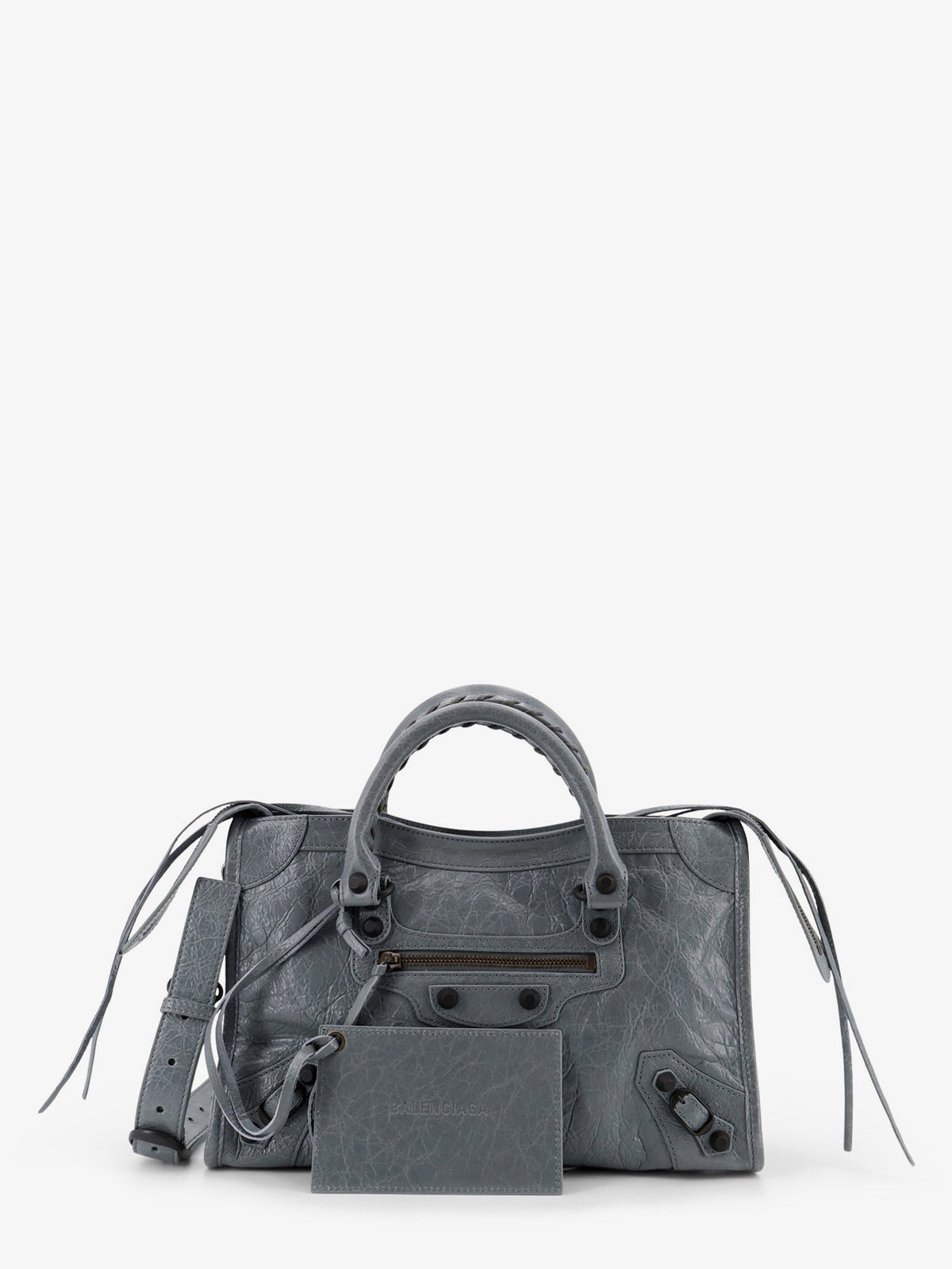 Balenciaga Women Le City Bag S Leather Crossbody Bag BALENCIAGA