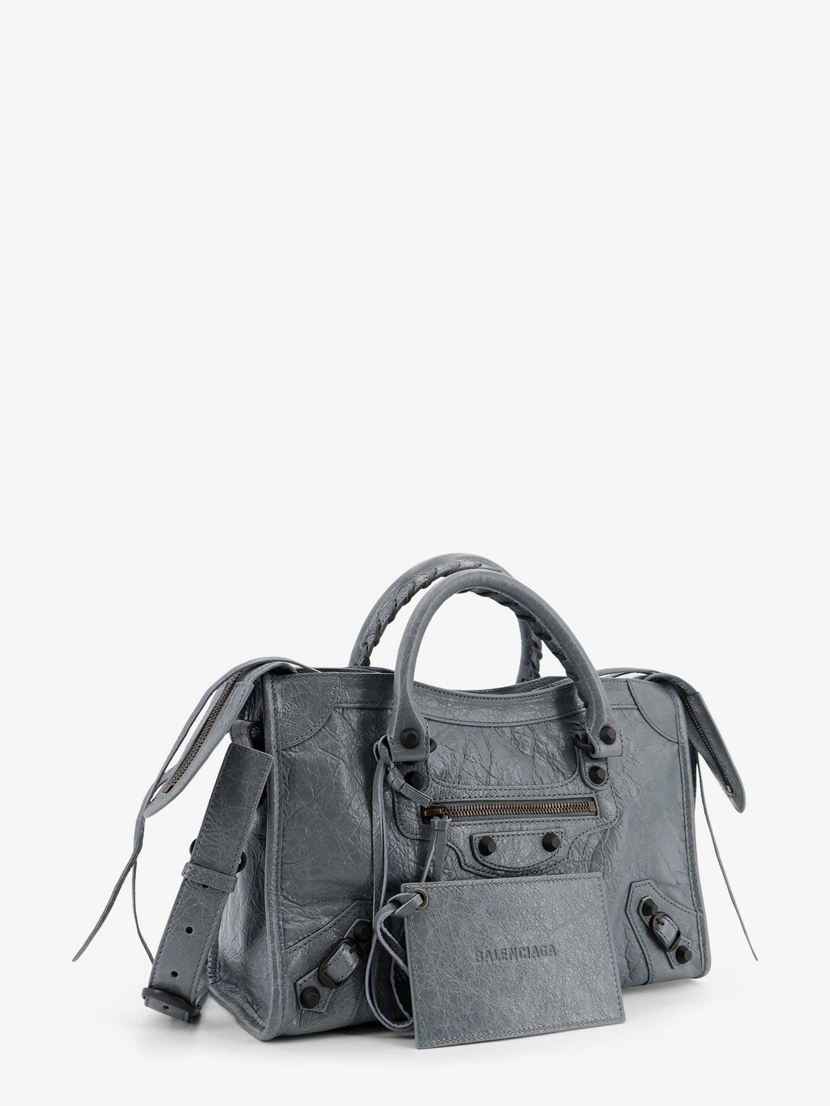 Balenciaga Women Le City Bag S Leather Crossbody Bag BALENCIAGA