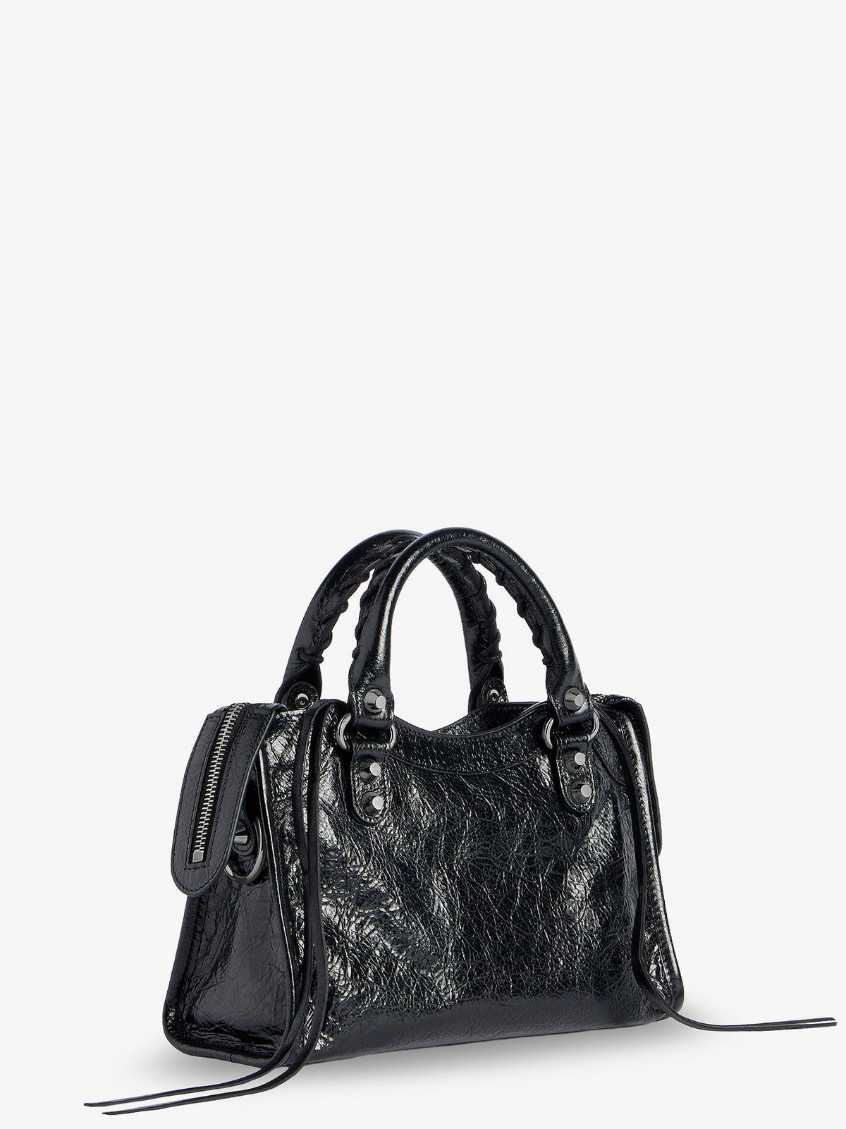 Balenciaga Women Le City Mini Arena Leather Handbag BALENCIAGA