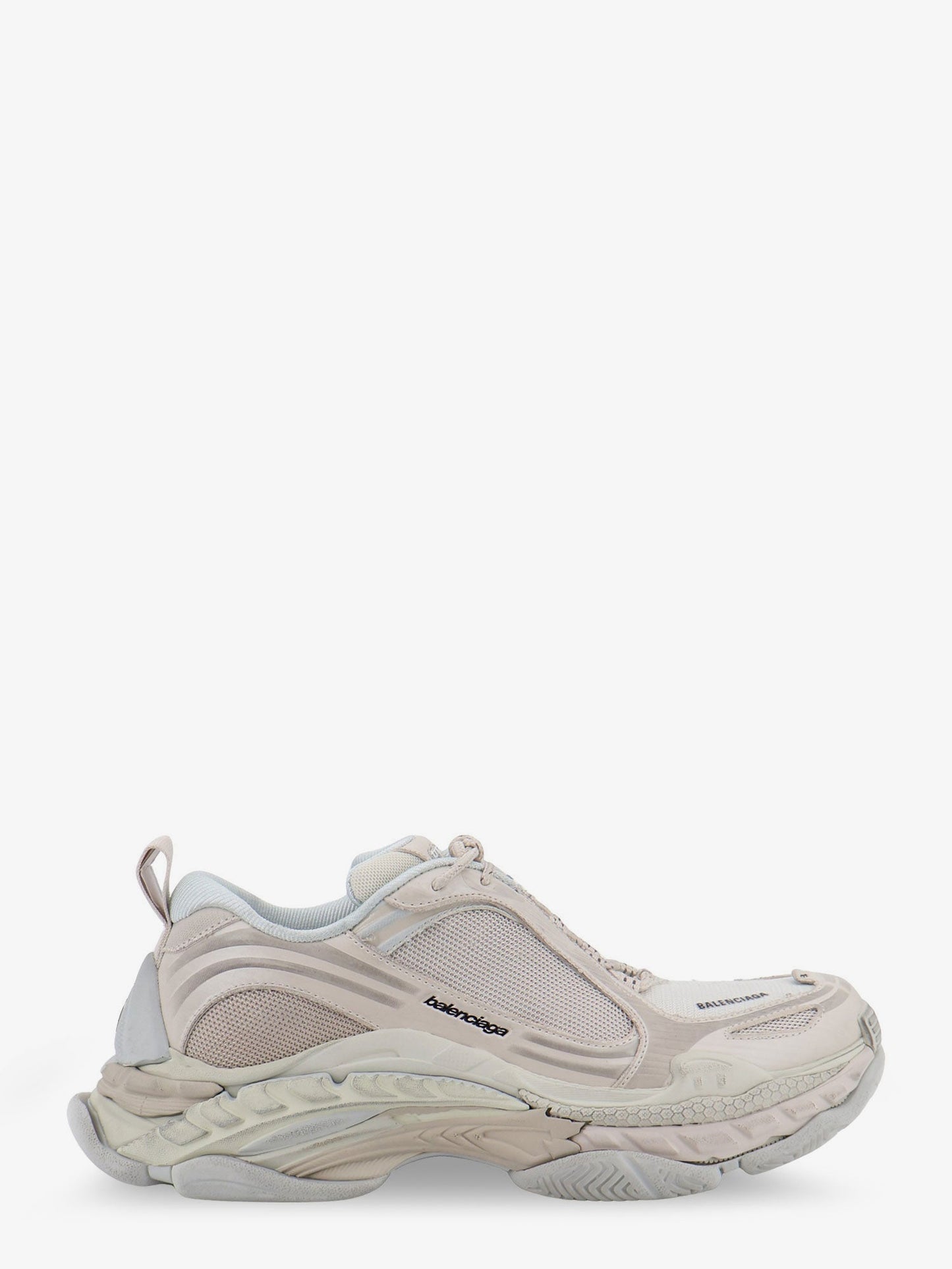 Balenciaga Women Triple S.2 Gandient Mesh And Nylon Inserts With Used-Effect BALENCIAGA