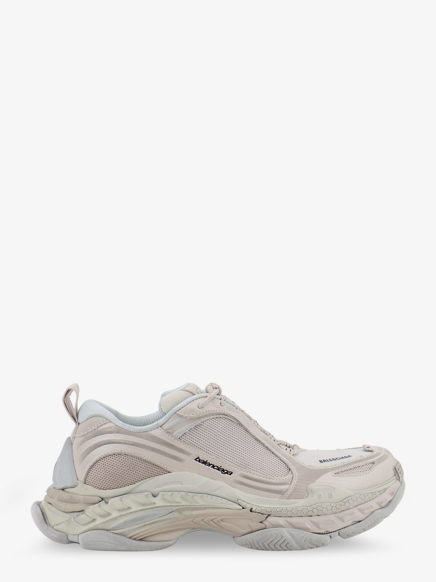 Balenciaga Women Triple S.2 Gandient Mesh And Nylon Inserts With Used-Effect BALENCIAGA