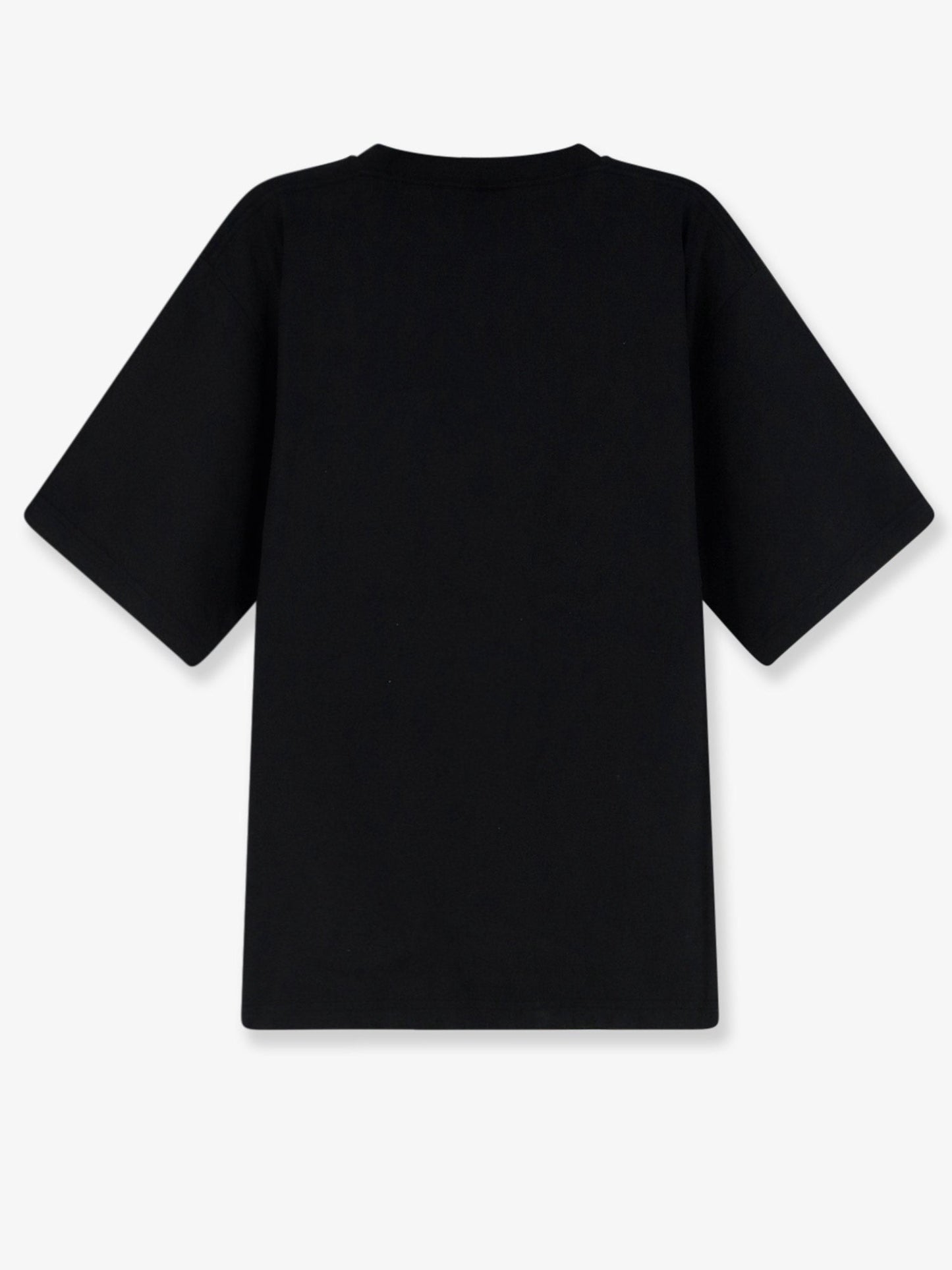 Balenciaga Women Cotton T-Shirt With Front Logo Print BALENCIAGA