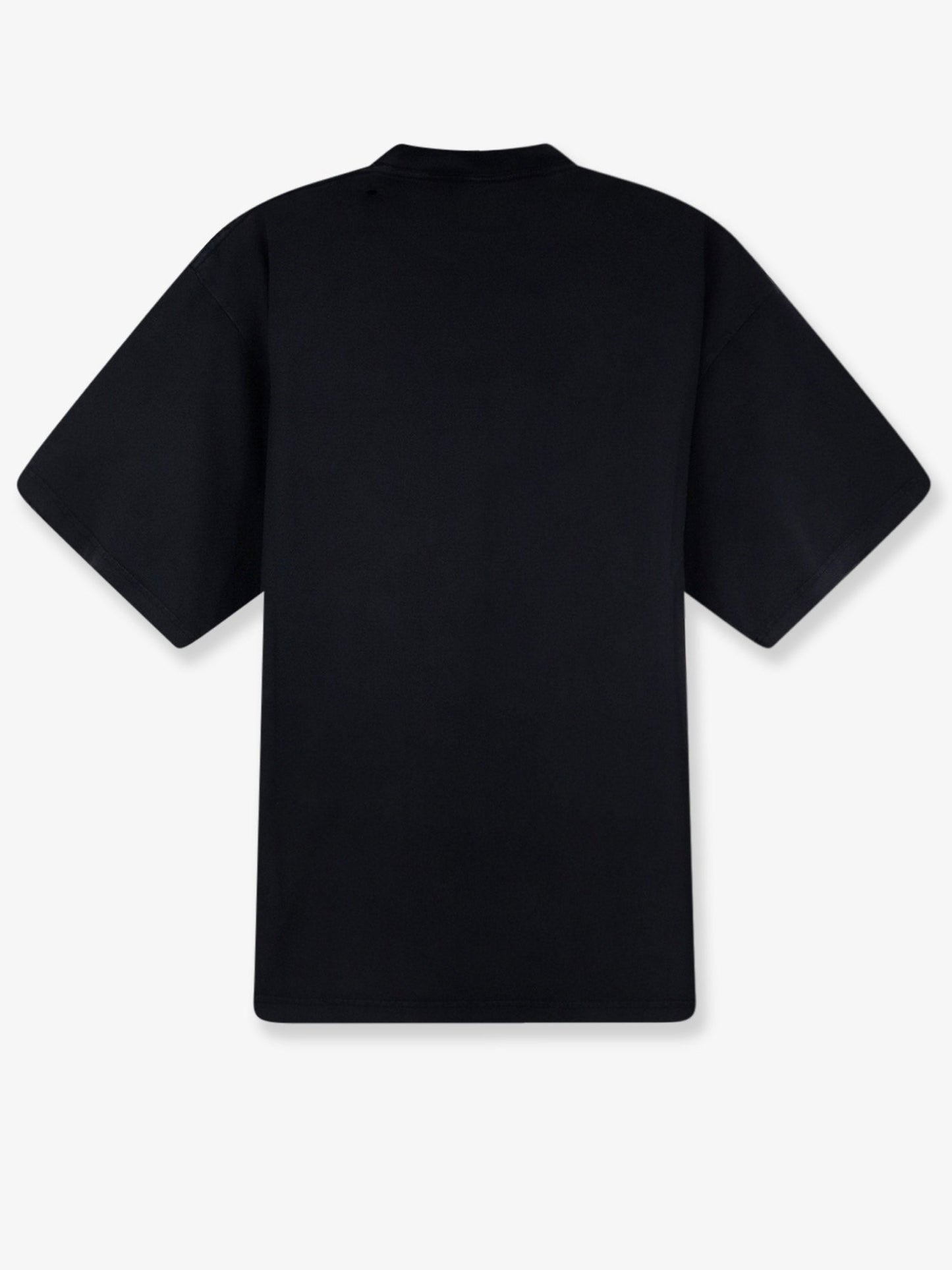 Balenciaga Women Cotton T-Shirt With Front Logo Print BALENCIAGA