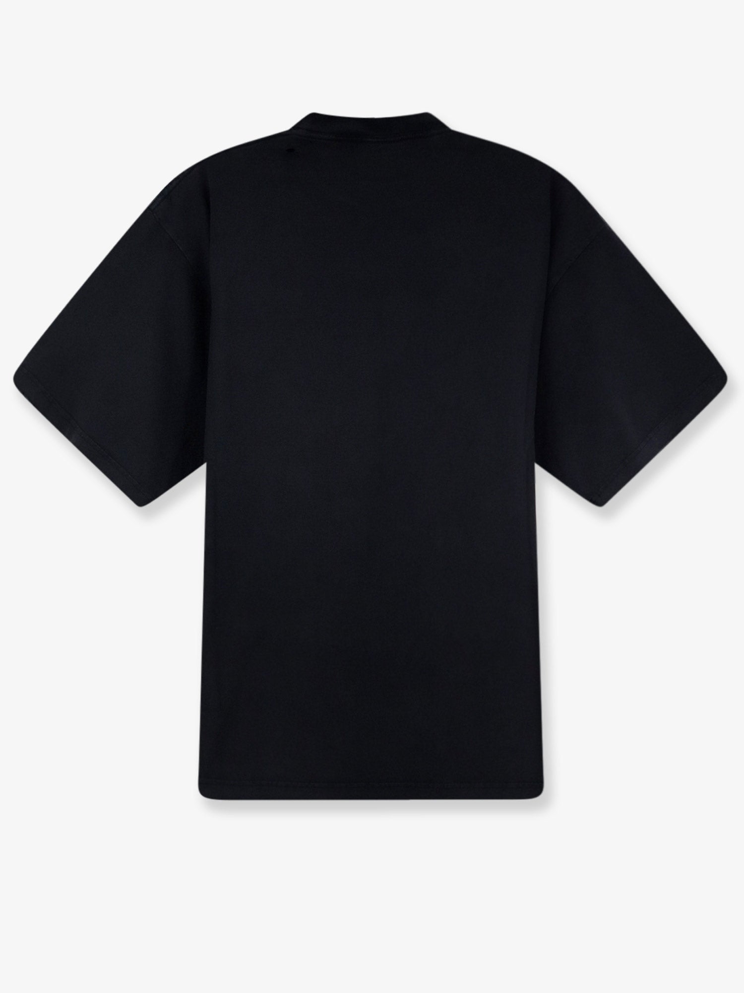 Balenciaga Women Cotton T-Shirt With Front Logo Print BALENCIAGA