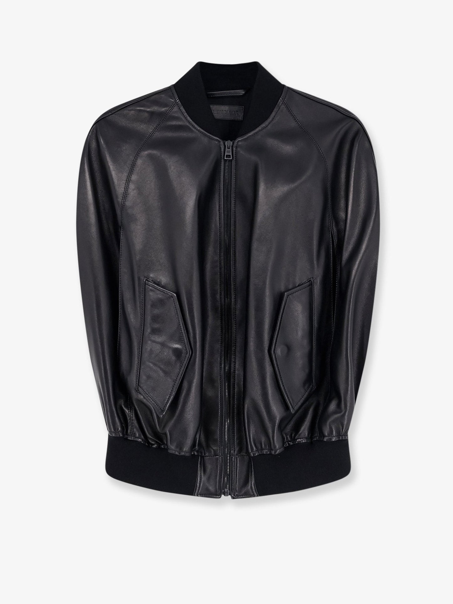Balenciaga Women Sleeveless Leather Jacket BALENCIAGA