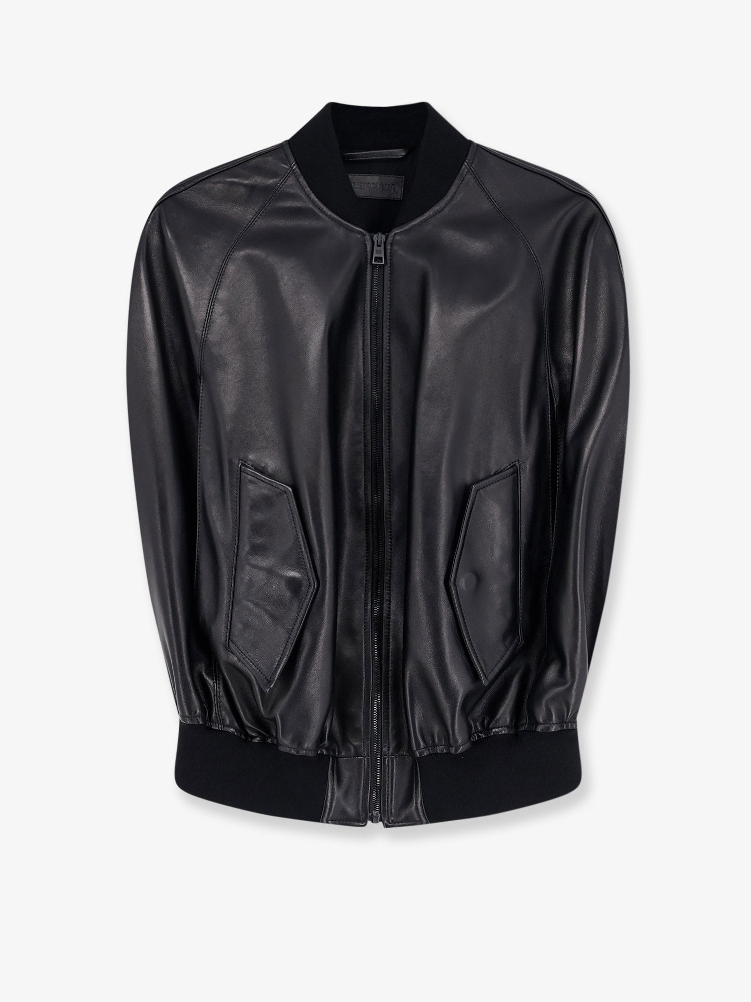 Balenciaga Women Sleeveless Leather Jacket BALENCIAGA