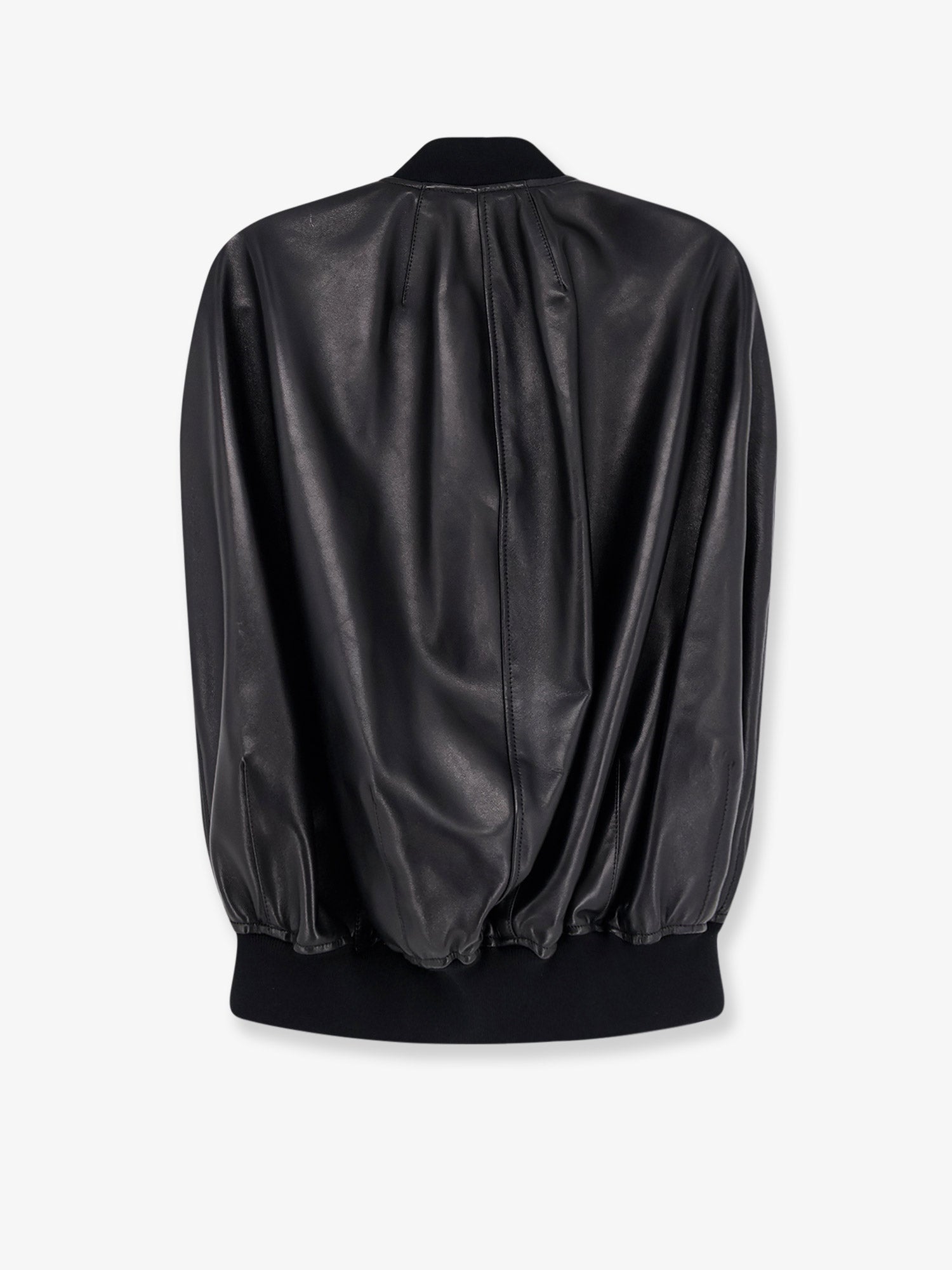Balenciaga Women Sleeveless Leather Jacket BALENCIAGA