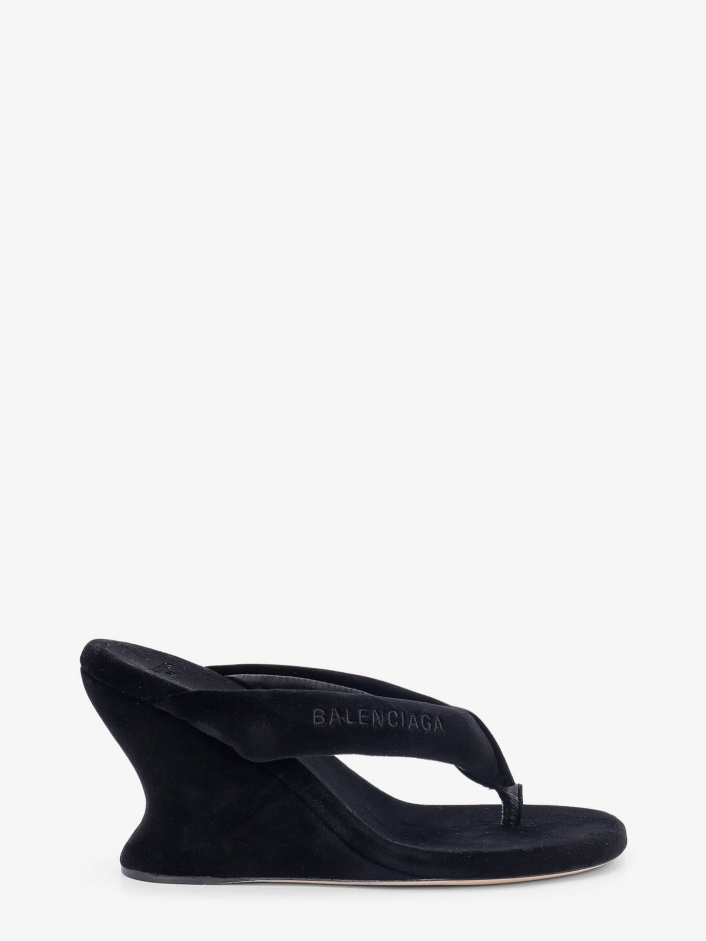 Balenciaga Women Gaeta Velvet Sandals BALENCIAGA