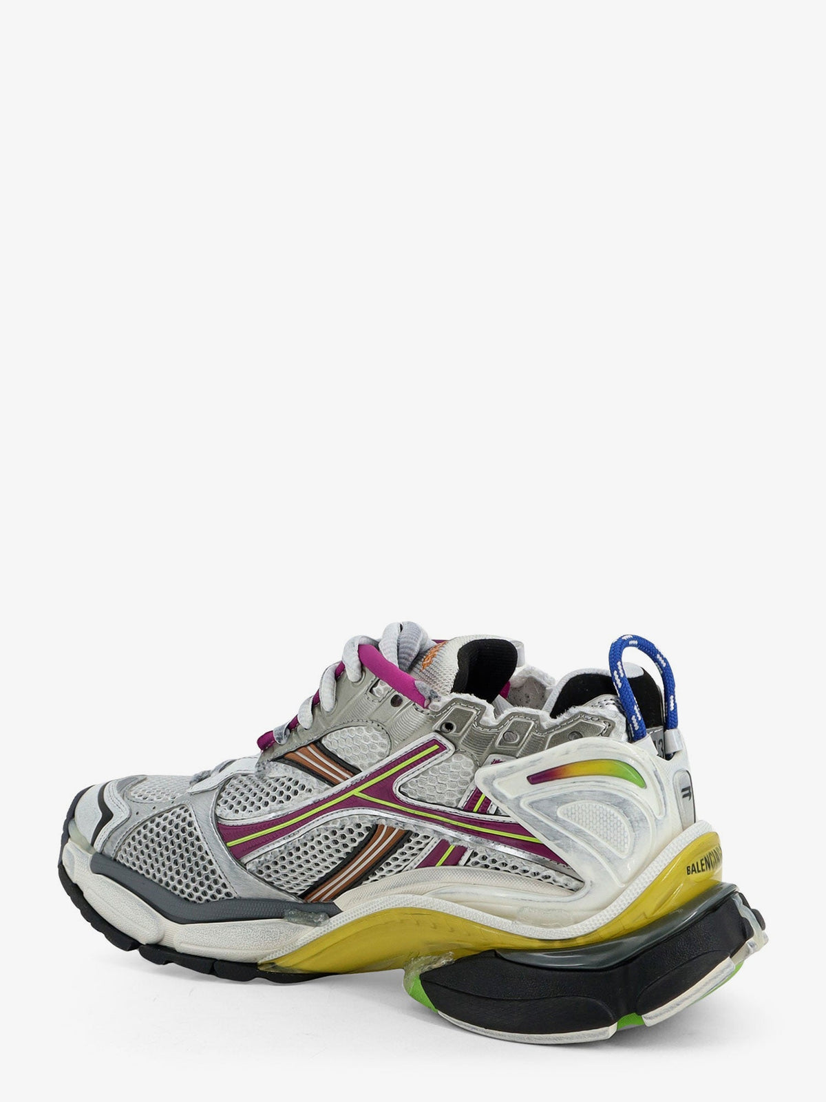 Balenciaga Men Runner Sneakers In Mesh And Nylon BALENCIAGA