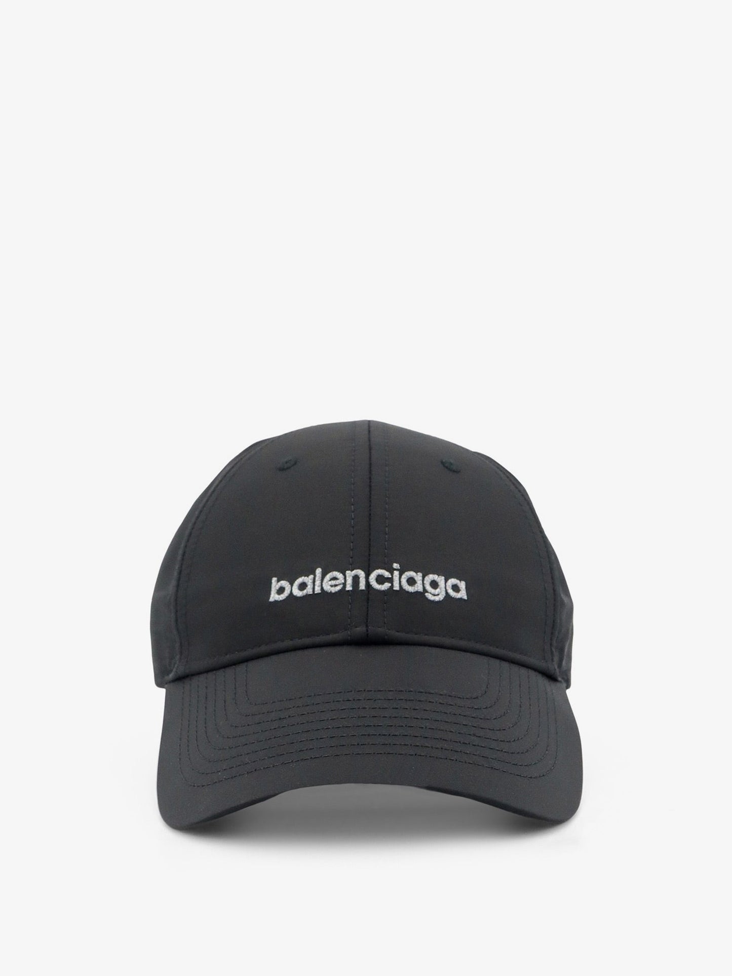 Balenciaga Men Techwear Technical Fabric Hat With Embroidered Lettering Logo BALENCIAGA