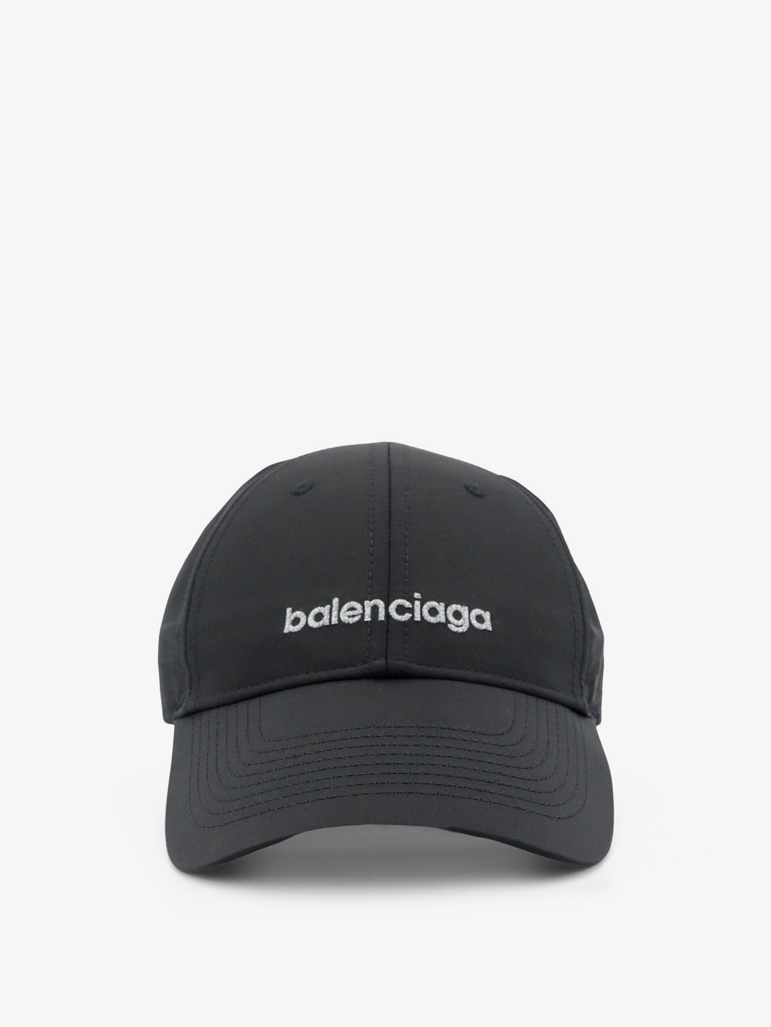 Balenciaga Men Techwear Technical Fabric Hat With Embroidered Lettering Logo BALENCIAGA