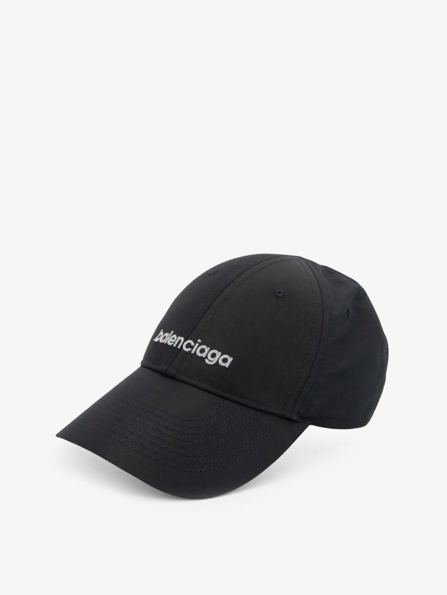 Balenciaga Men Techwear Technical Fabric Hat With Embroidered Lettering Logo BALENCIAGA