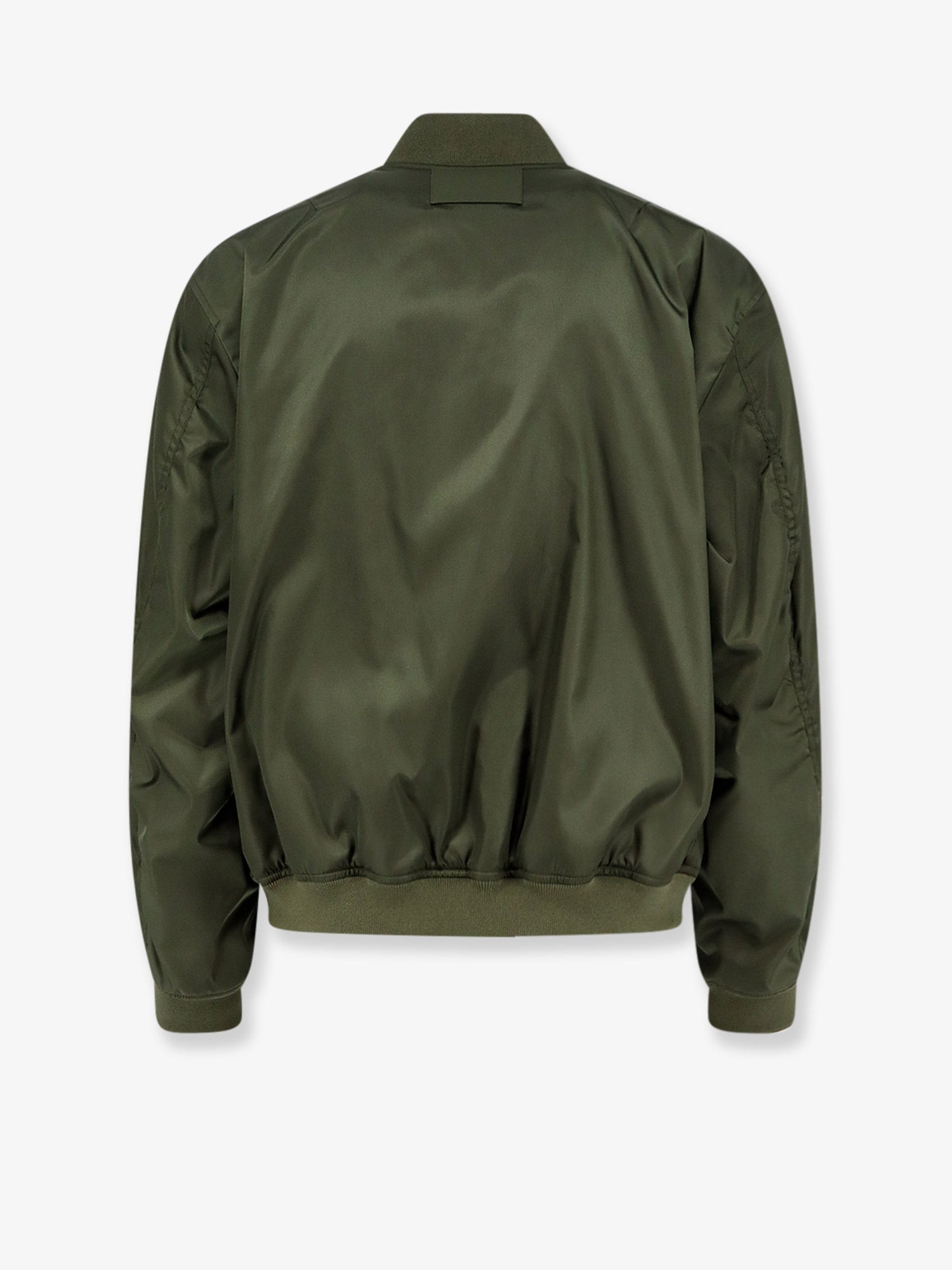 Balenciaga Men Nylon Bomber With Orange Lining BALENCIAGA