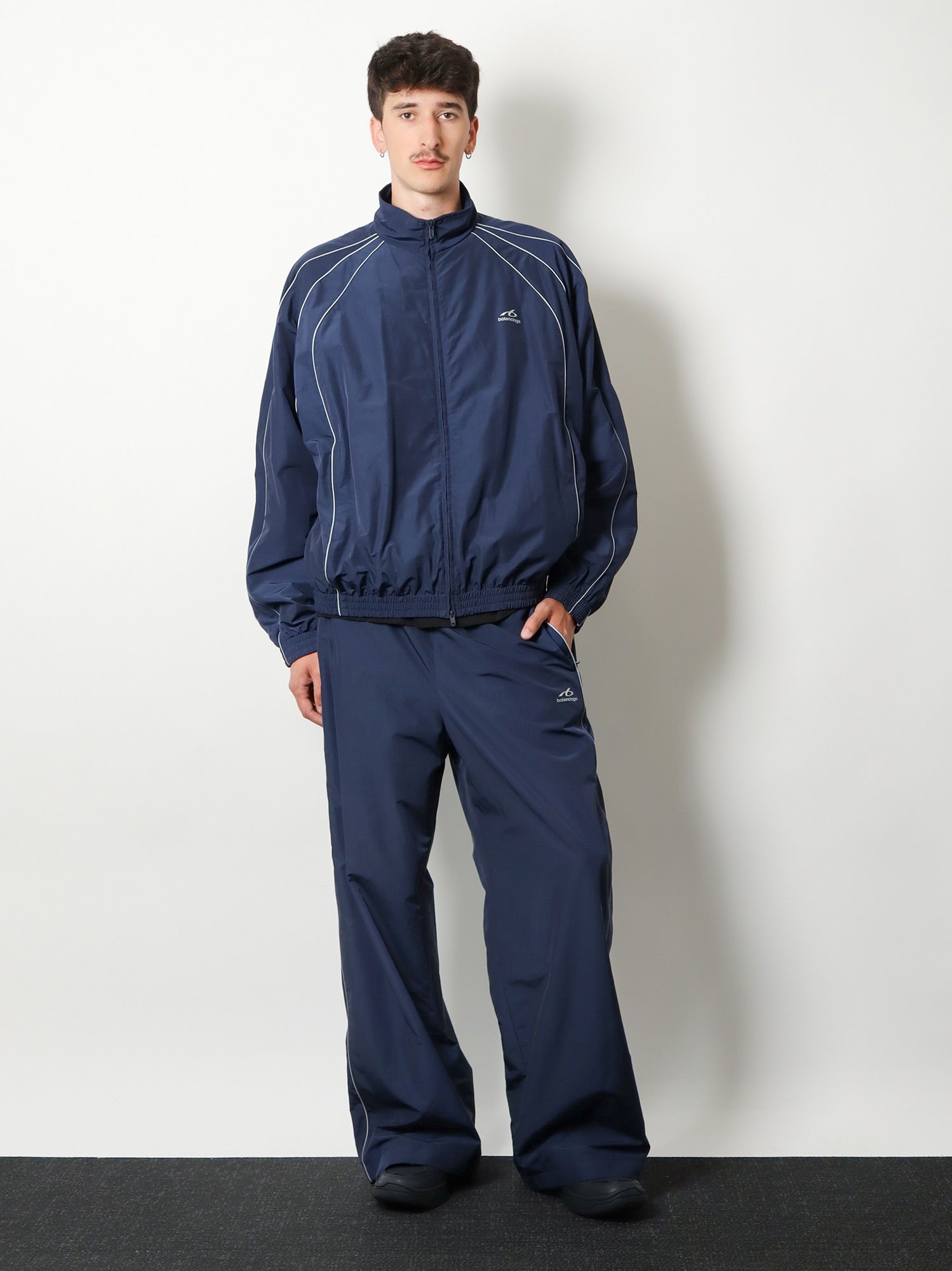 Balenciaga Men Tracksuit Jacket With Logo BALENCIAGA